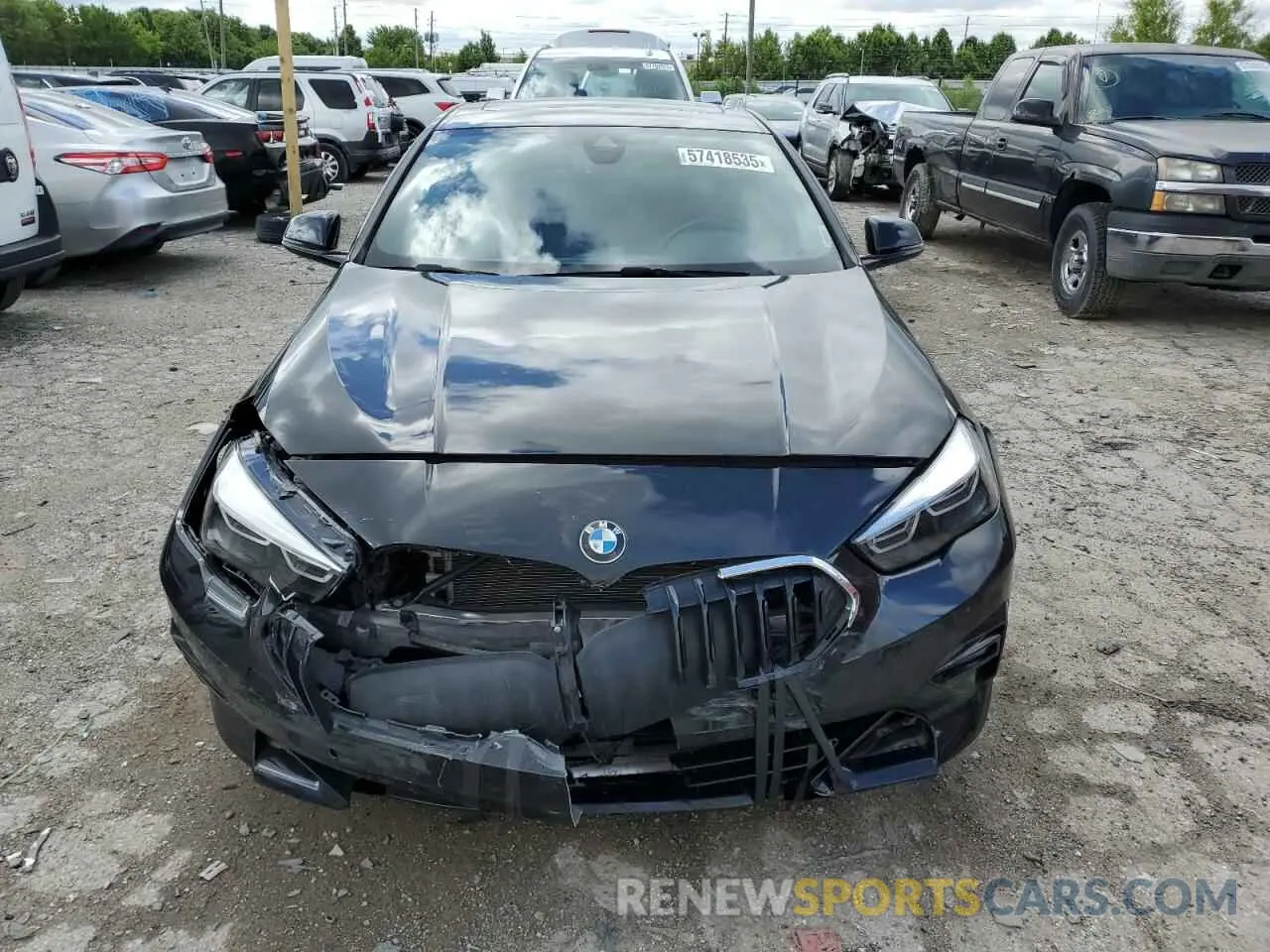 5 fotografías del automóvil dañado WBA73AK05M7H16818 BMW 2 SERIES 2021