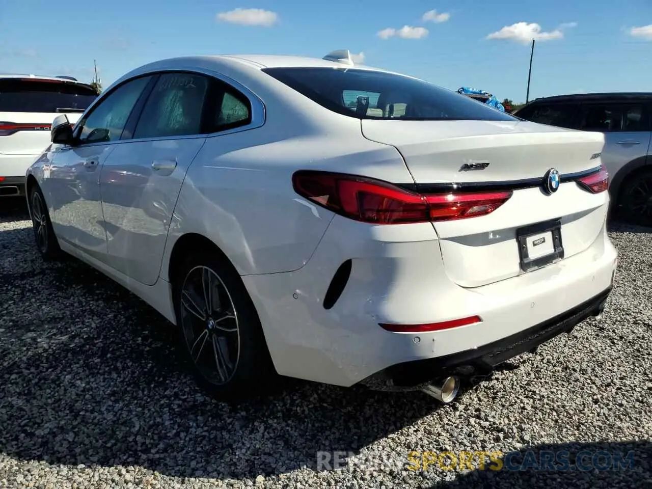 3 fotografías del automóvil dañado WBA73AK06M7H15712 BMW 2 SERIES 2021