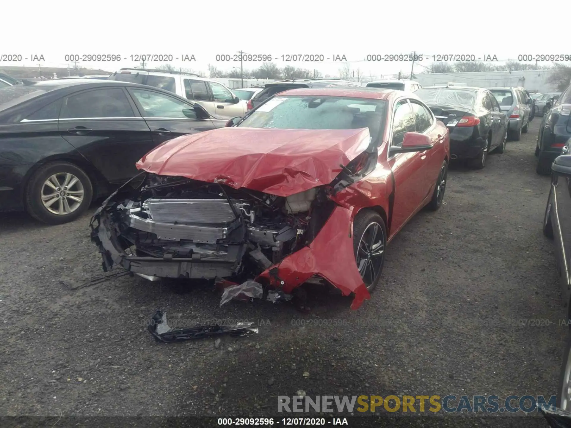 2 fotografías del automóvil dañado WBA73AK07M7G32483 BMW 2 SERIES 2021