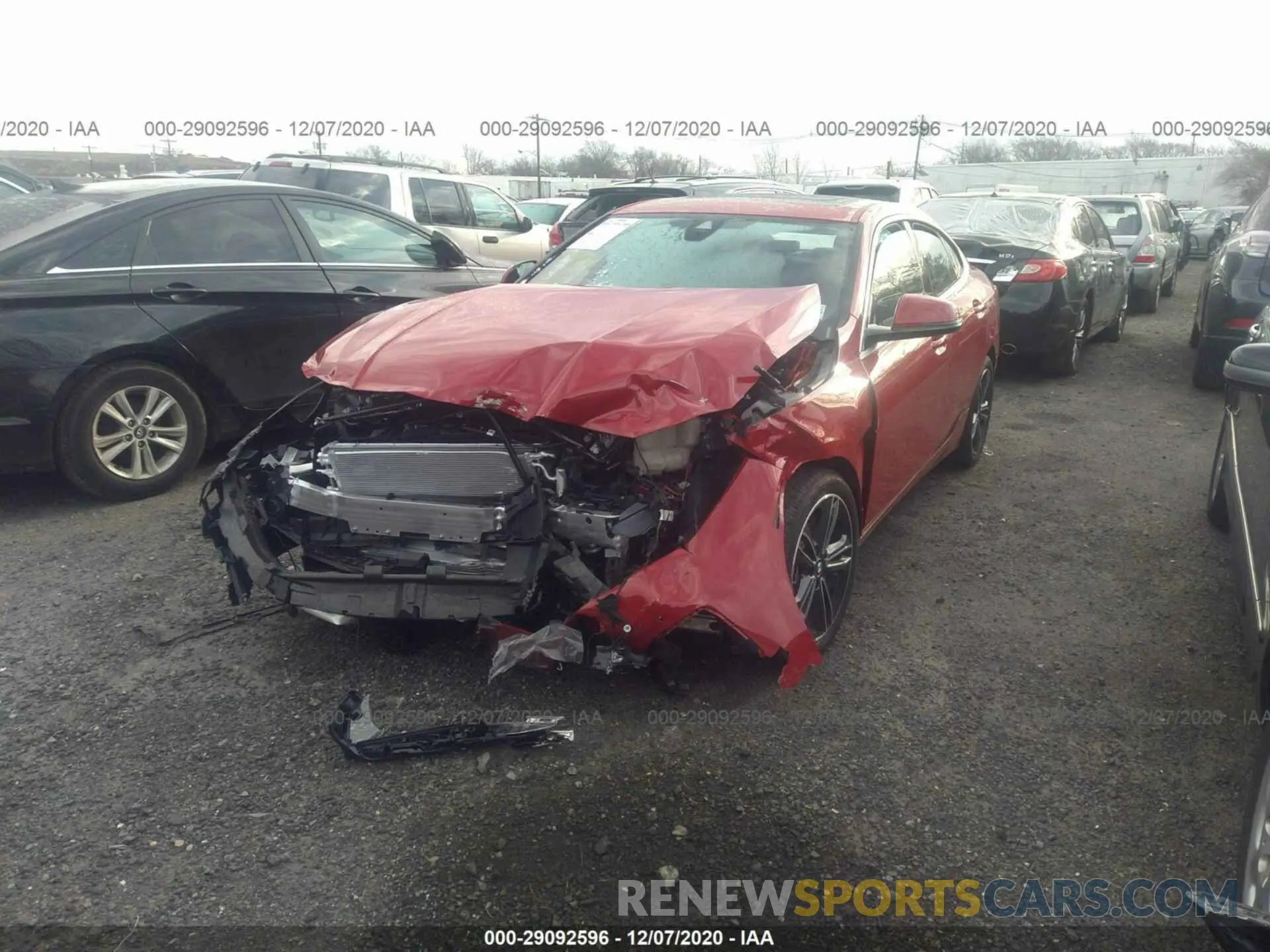 6 fotografías del automóvil dañado WBA73AK07M7G32483 BMW 2 SERIES 2021