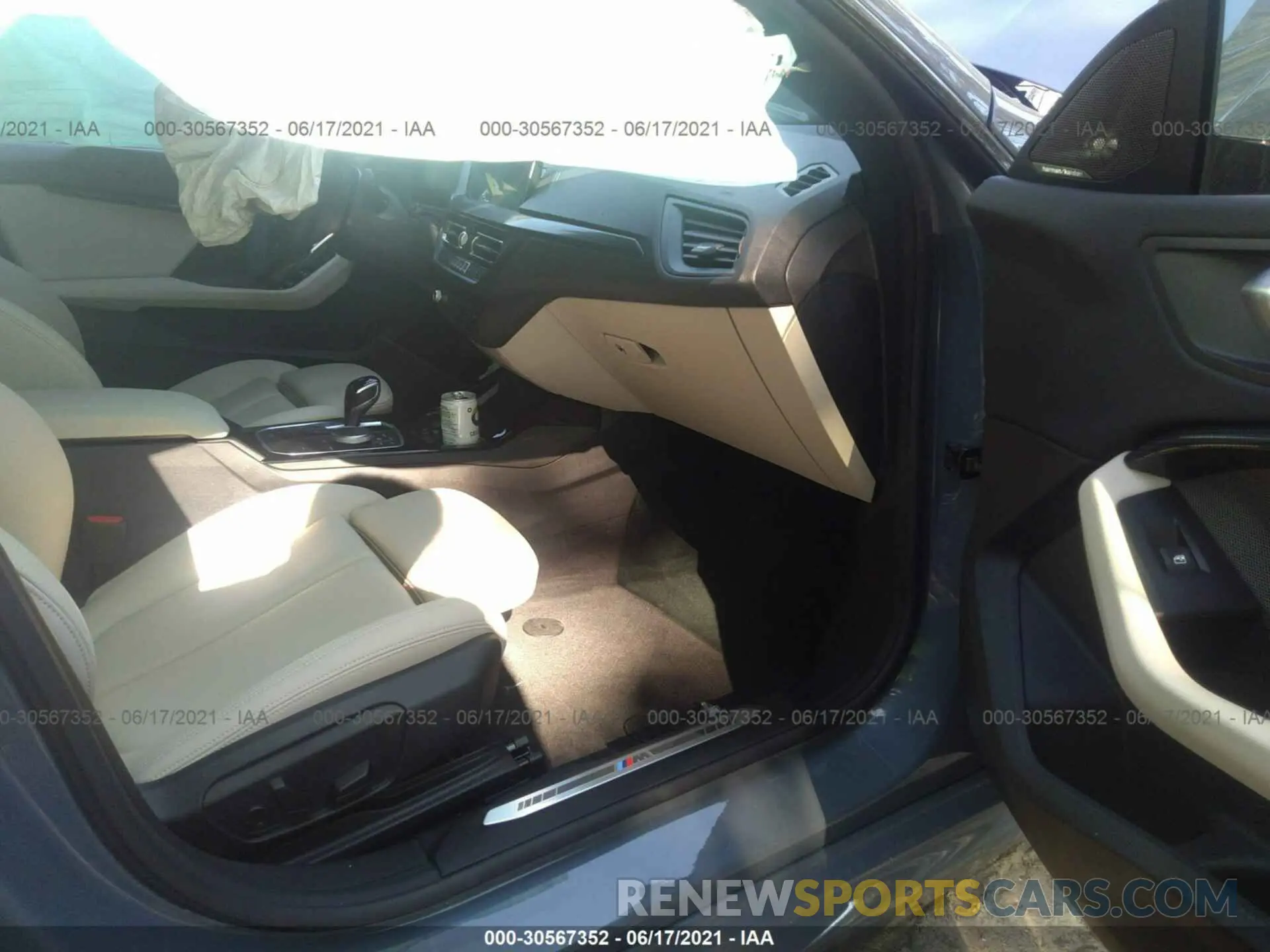 5 fotografías del automóvil dañado WBA73AK09M7G96167 BMW 2 SERIES 2021