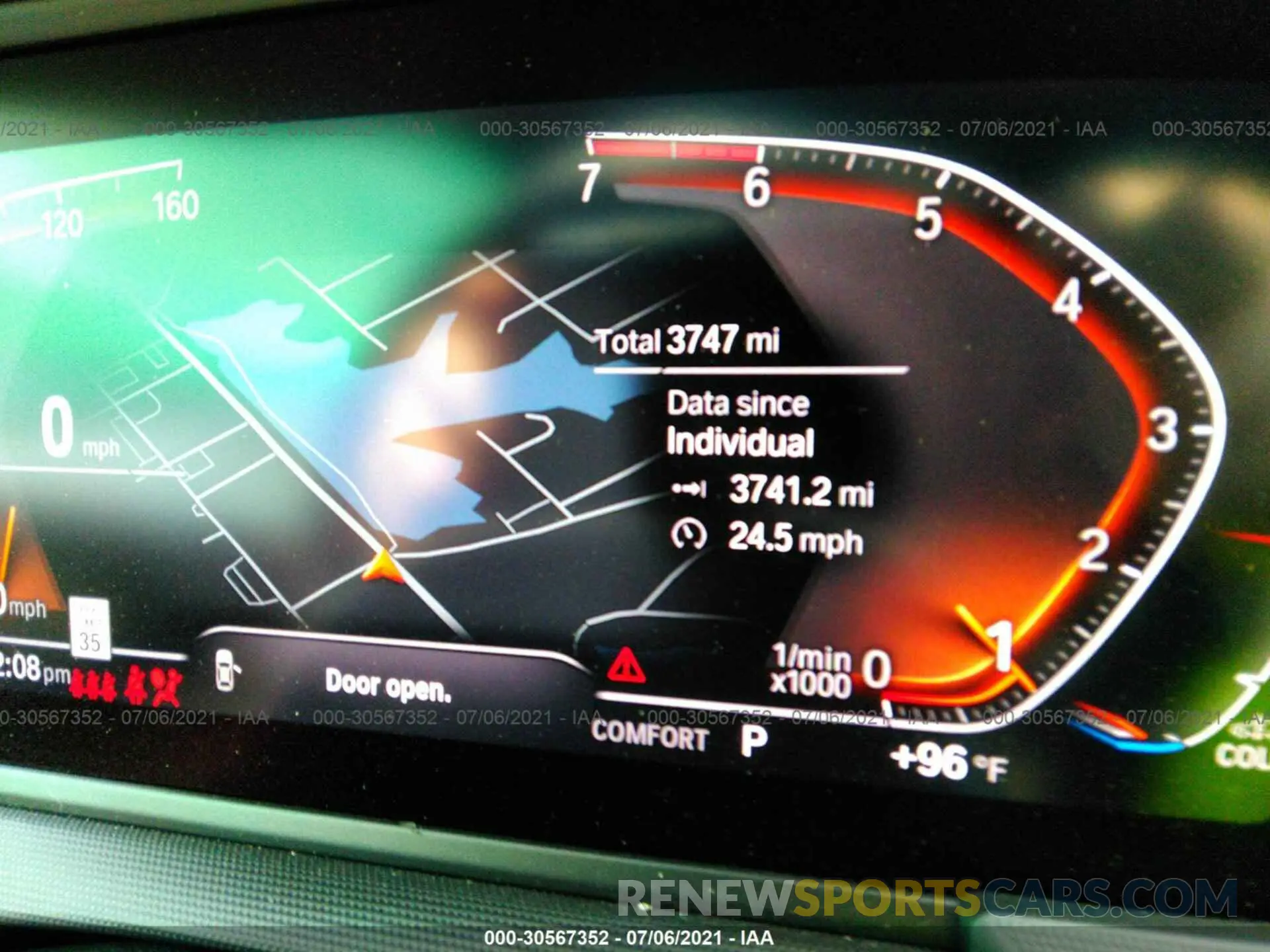 7 fotografías del automóvil dañado WBA73AK09M7G96167 BMW 2 SERIES 2021