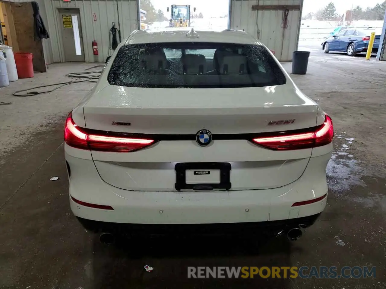 6 fotografías del automóvil dañado WBA73AK09M7H05577 BMW 2 SERIES 2021