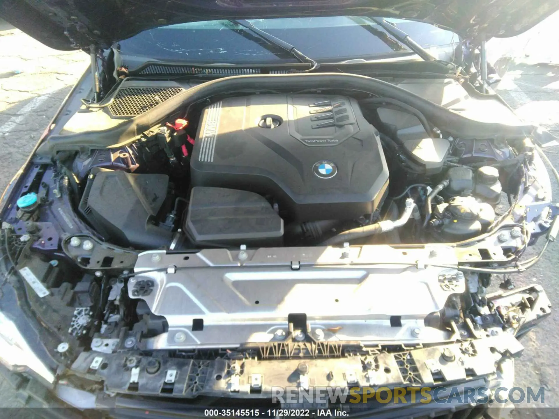 10 fotografías del automóvil dañado 3MW23CM02N8C52788 BMW 2 SERIES 2022