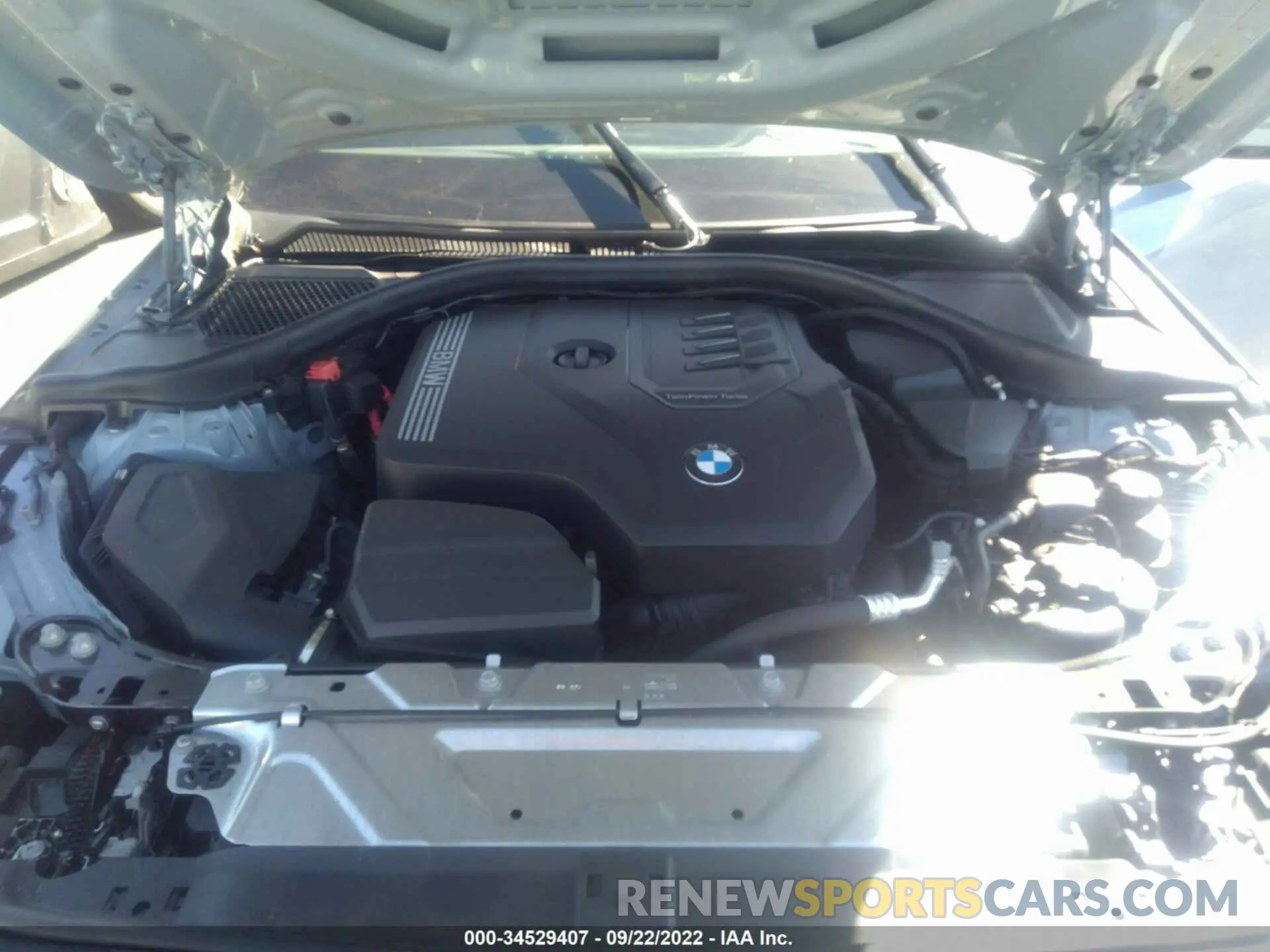 10 fotografías del automóvil dañado 3MW23CM03N8C61581 BMW 2 SERIES 2022