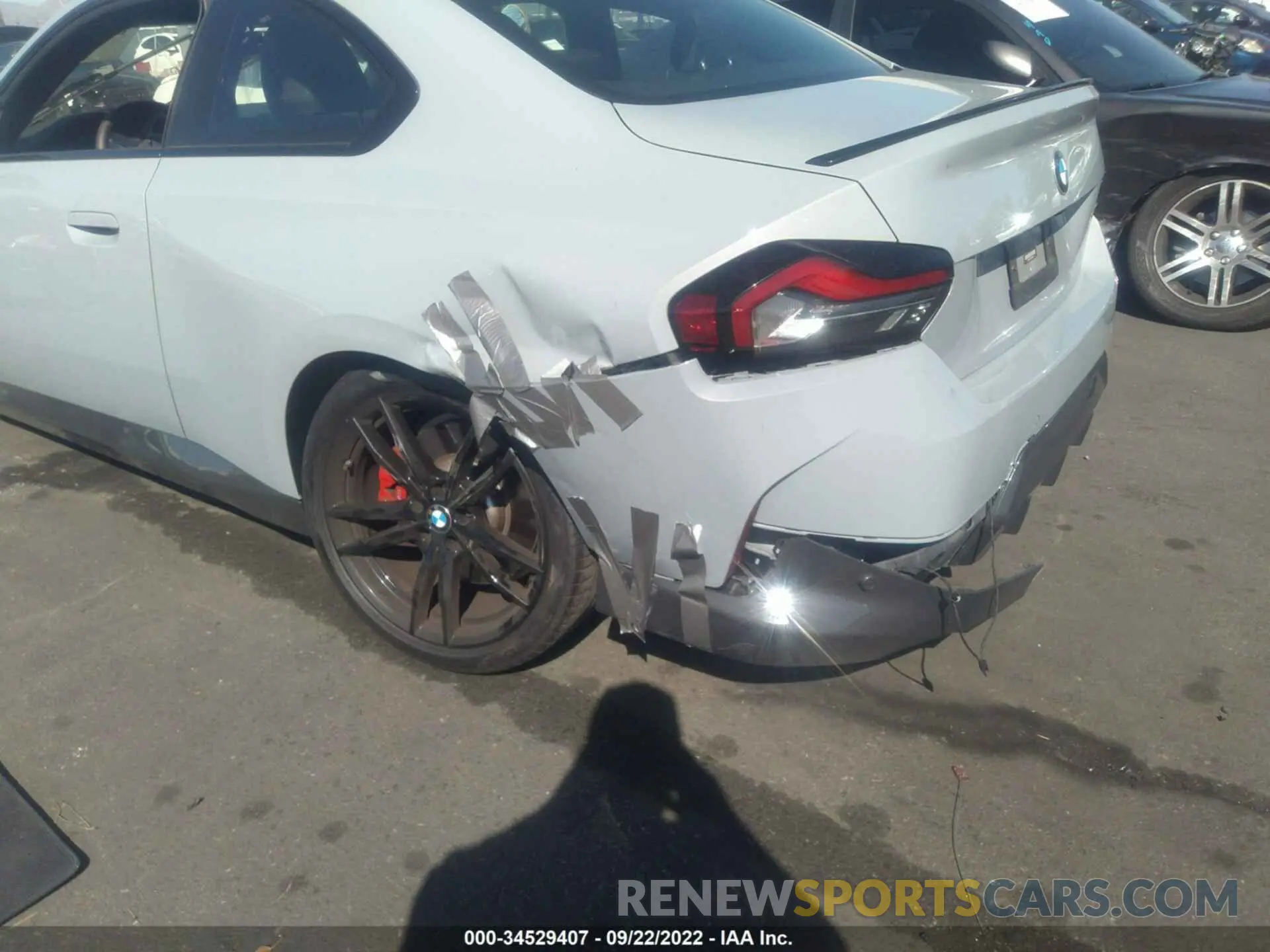 6 fotografías del automóvil dañado 3MW23CM03N8C61581 BMW 2 SERIES 2022