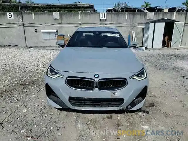 13 fotografías del automóvil dañado 3MW23CM06N8C59212 BMW 2 SERIES 2022