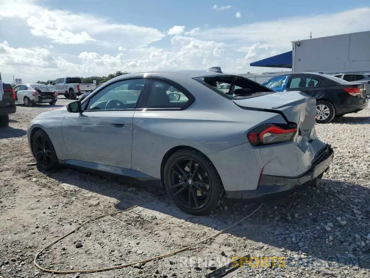 2 fotografías del automóvil dañado 3MW23CM06N8C59212 BMW 2 SERIES 2022