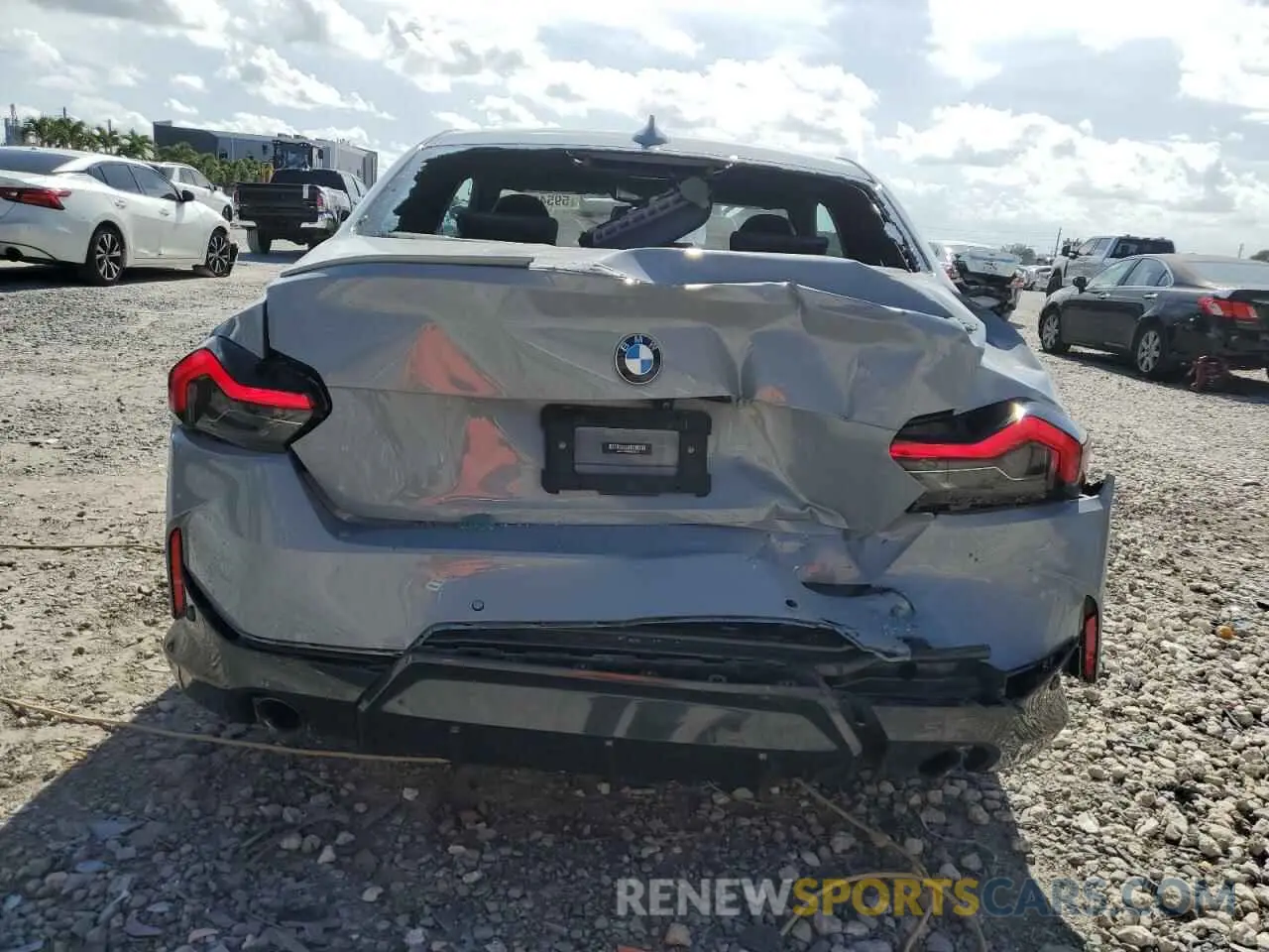 6 fotografías del automóvil dañado 3MW23CM06N8C59212 BMW 2 SERIES 2022