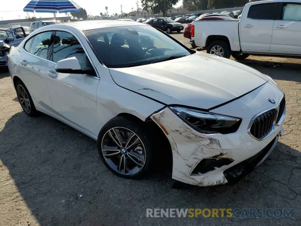 4 fotografías del automóvil dañado WBA53AK08N7K43079 BMW 2 SERIES 2022