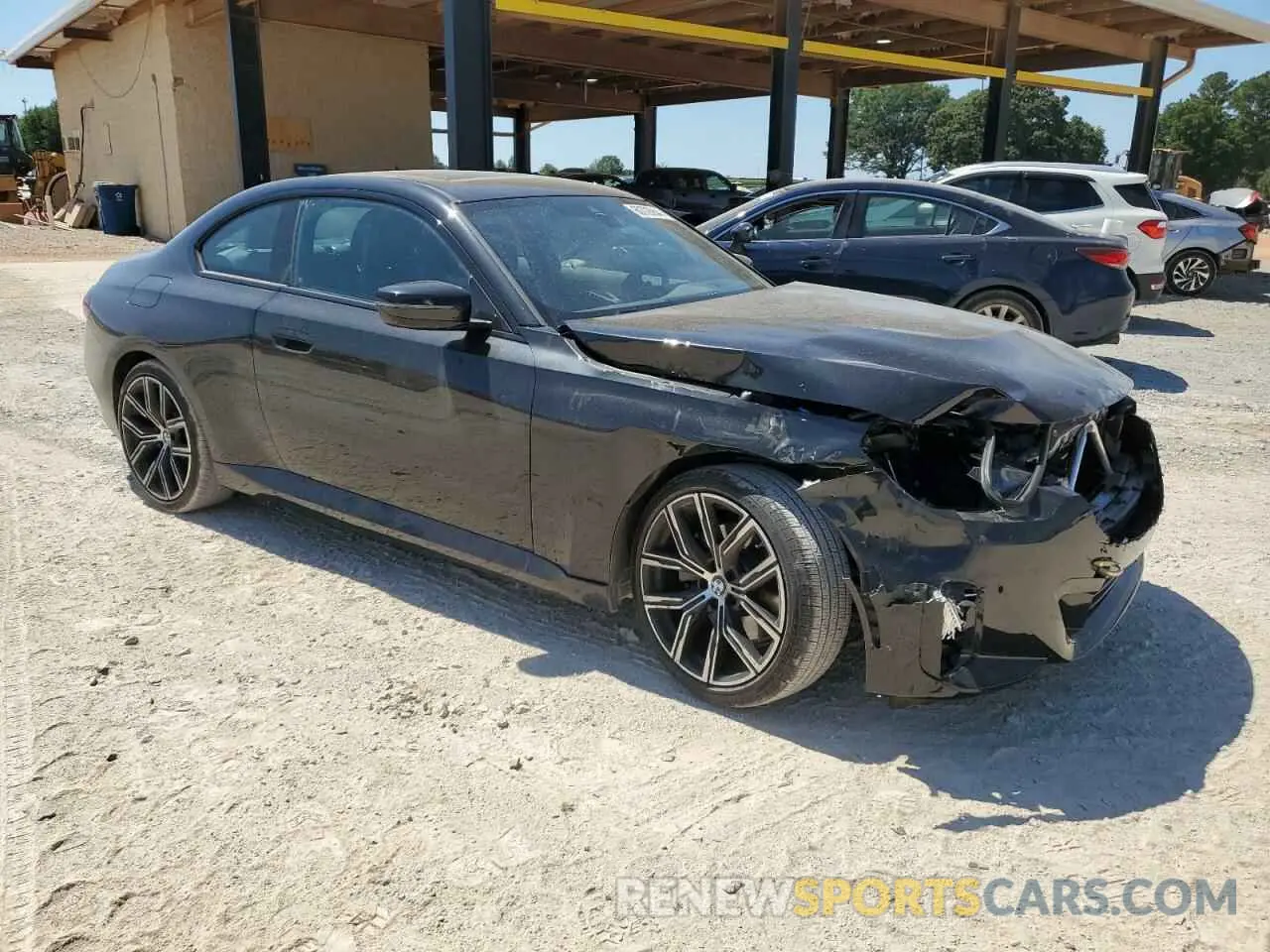 4 fotografías del automóvil dañado 3MW23CM00P8D77906 BMW 2 SERIES 2023