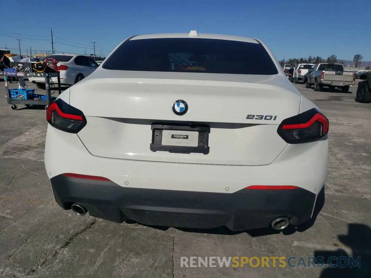 6 fotografías del automóvil dañado 3MW23CM04P8D07907 BMW 2 SERIES 2023