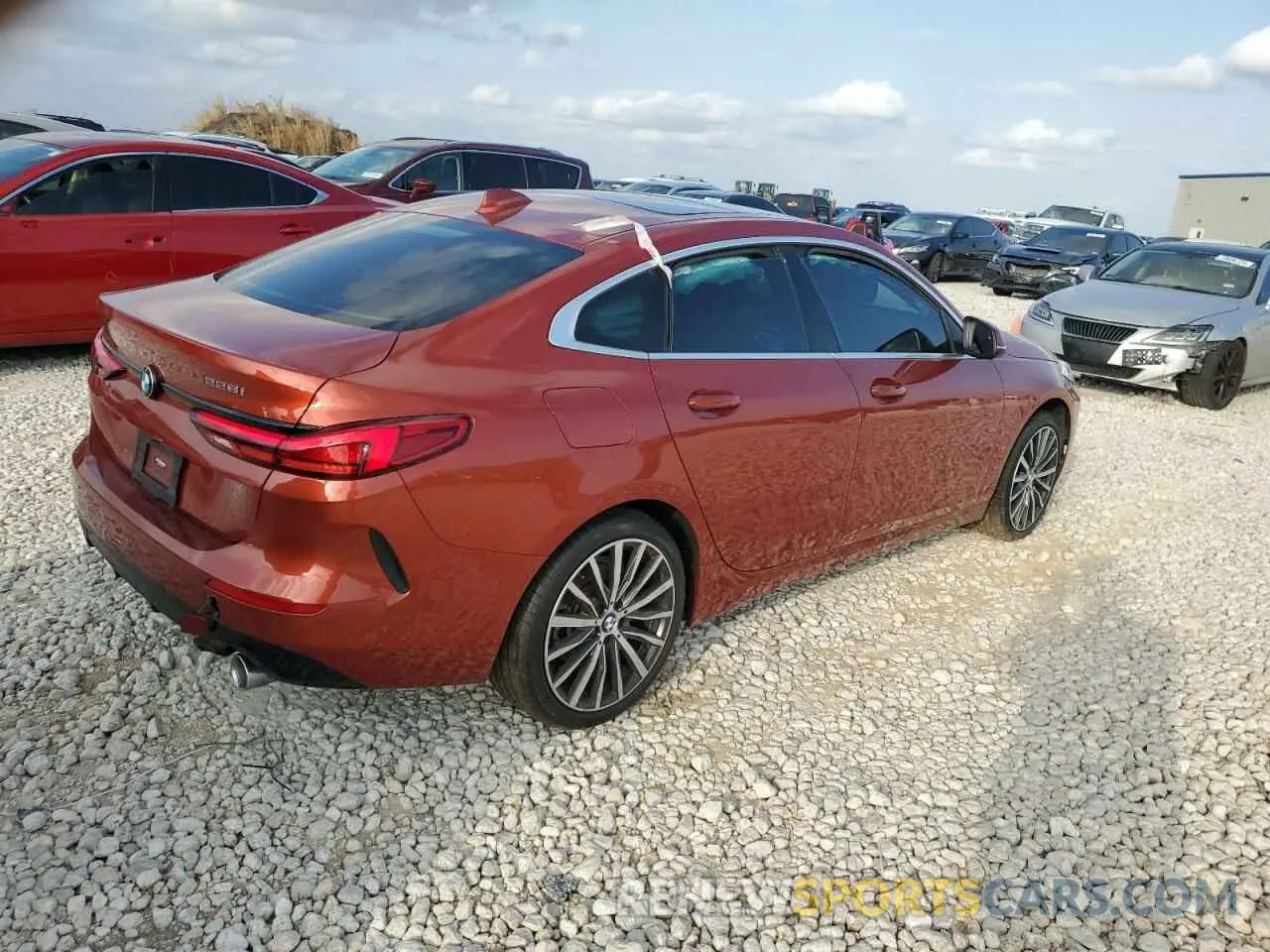 3 fotografías del automóvil dañado WBA53AK04P7M28202 BMW 2 SERIES 2023