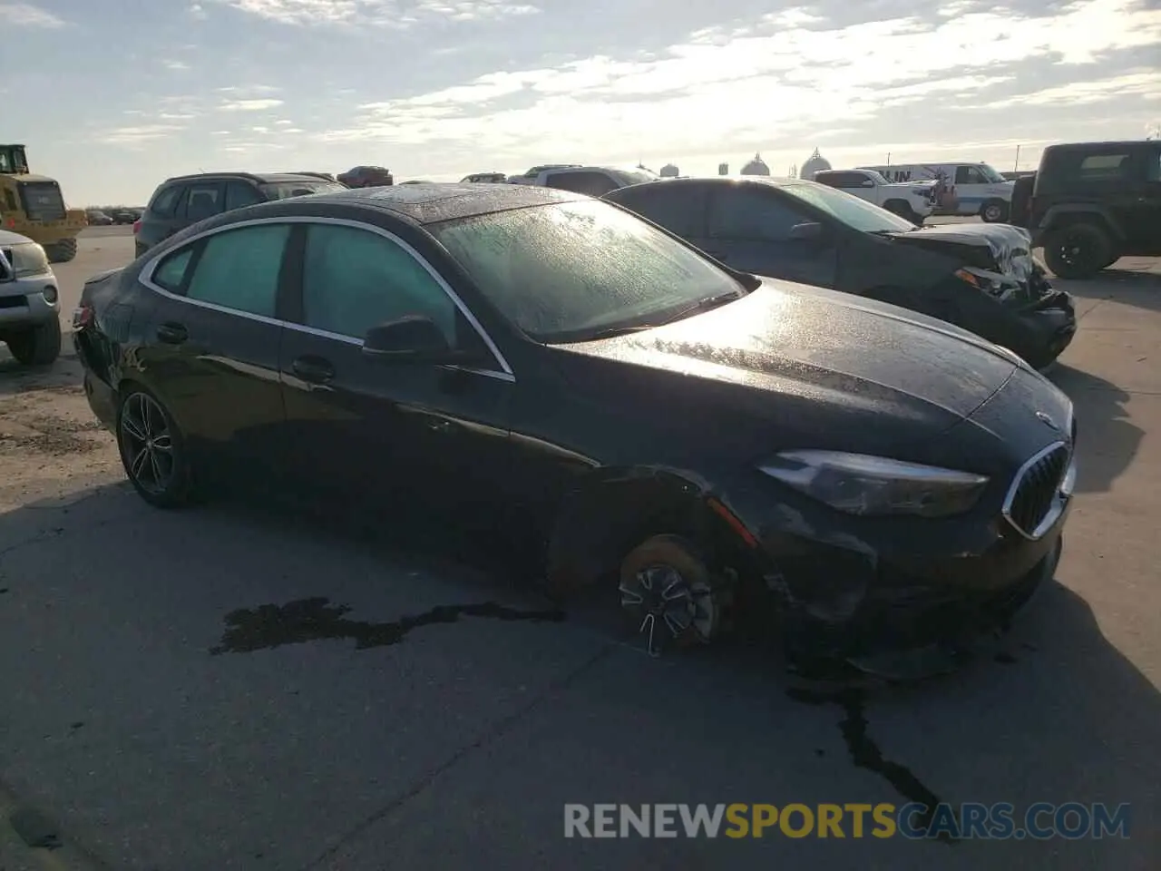 4 fotografías del automóvil dañado WBA53AK07P7M11037 BMW 2 SERIES 2023
