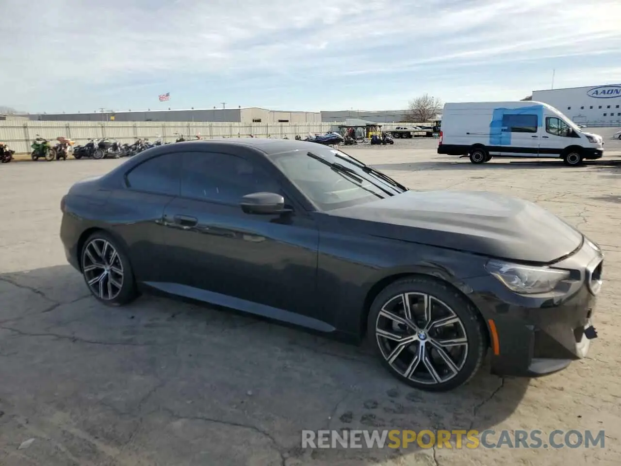 4 fotografías del automóvil dañado 3MW23CM09R8E24966 BMW 2 SERIES 2024