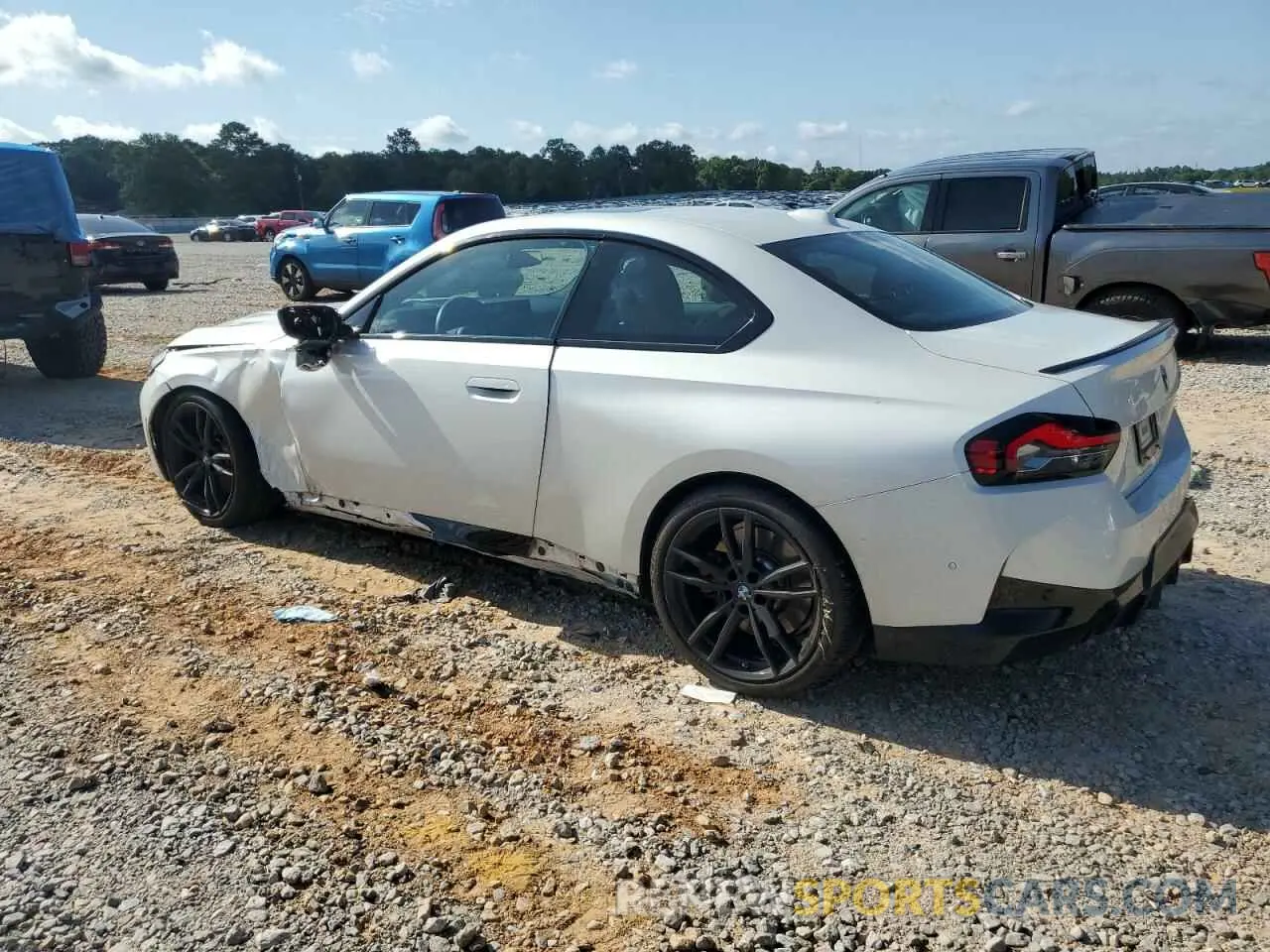 2 fotografías del automóvil dañado 3MW23CM0XR8D91136 BMW 2 SERIES 2024