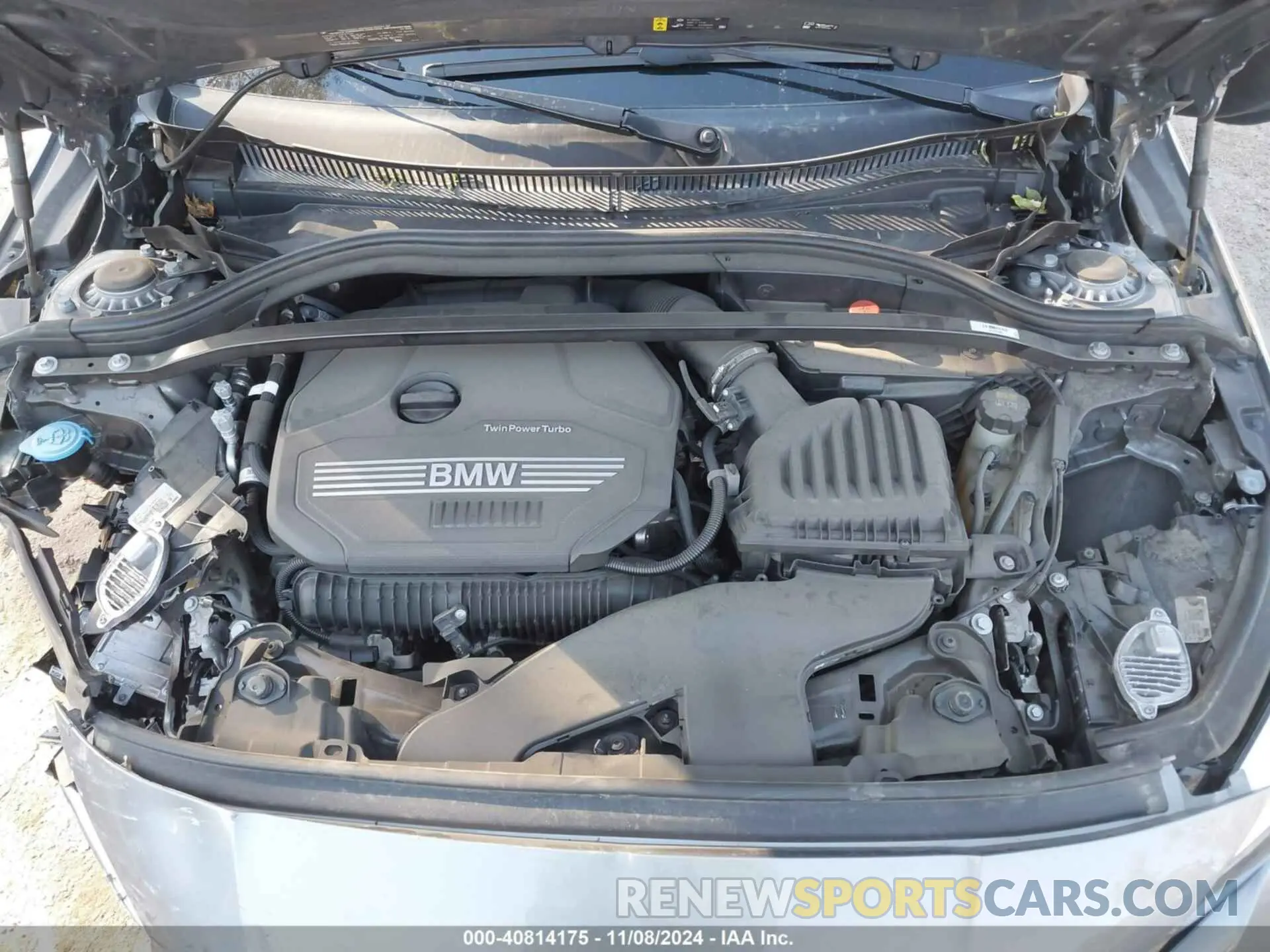 10 fotografías del automóvil dañado WBA53AK03N7K93601 BMW 228 GRAN COUPE 2022