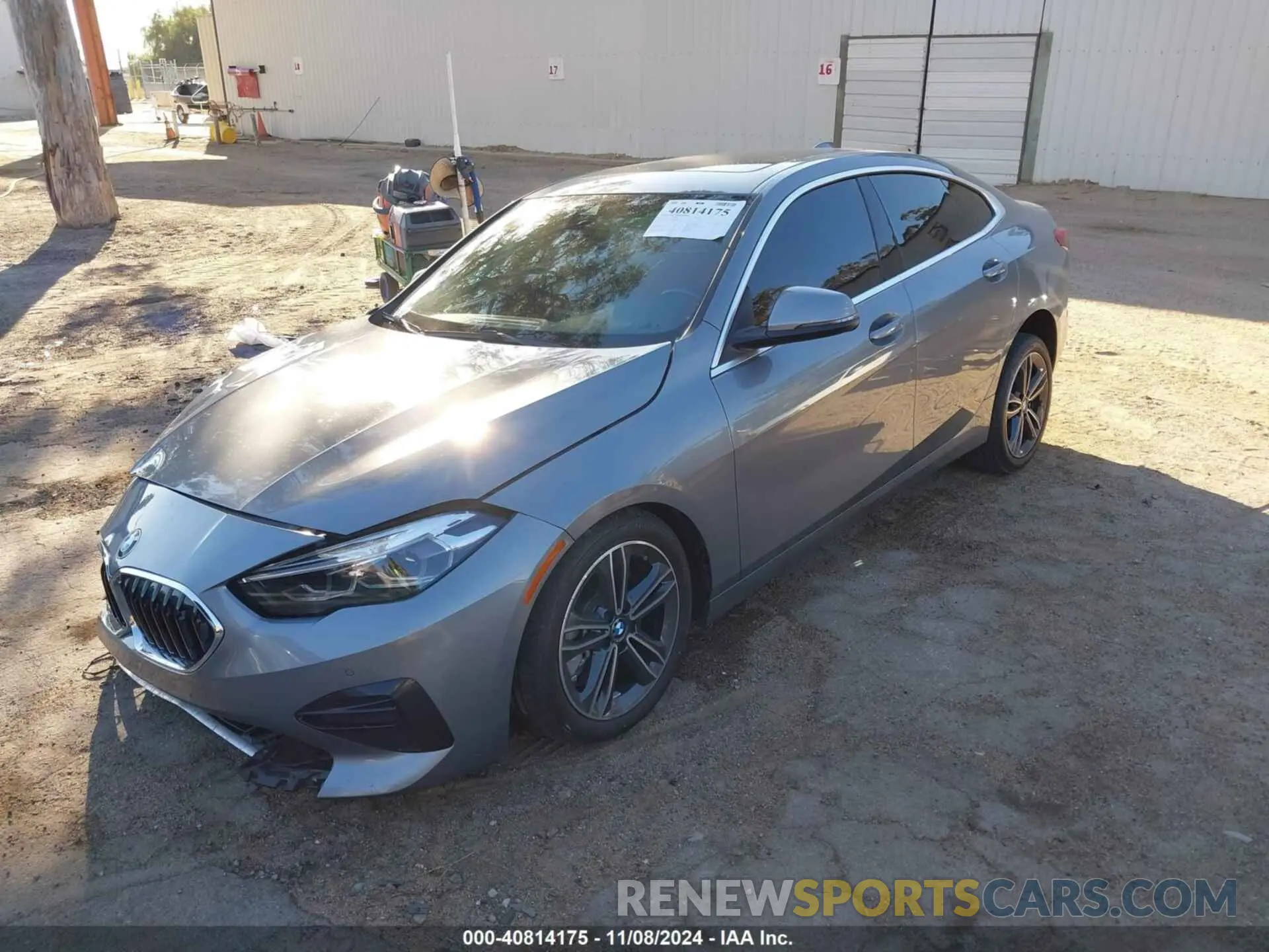 2 fotografías del automóvil dañado WBA53AK03N7K93601 BMW 228 GRAN COUPE 2022
