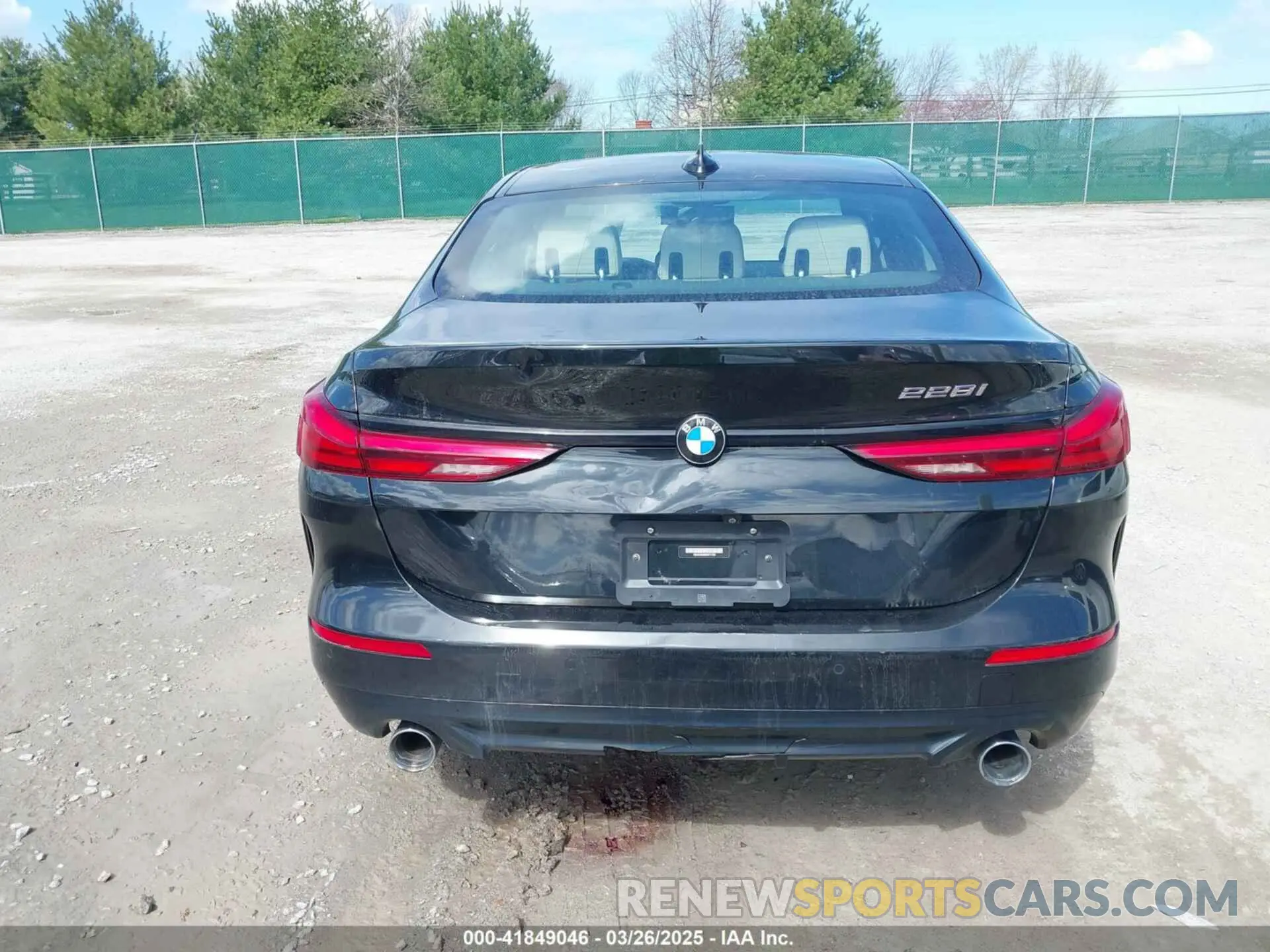 16 fotografías del automóvil dañado WBA53AK08N7K11703 BMW 228 GRAN COUPE 2022