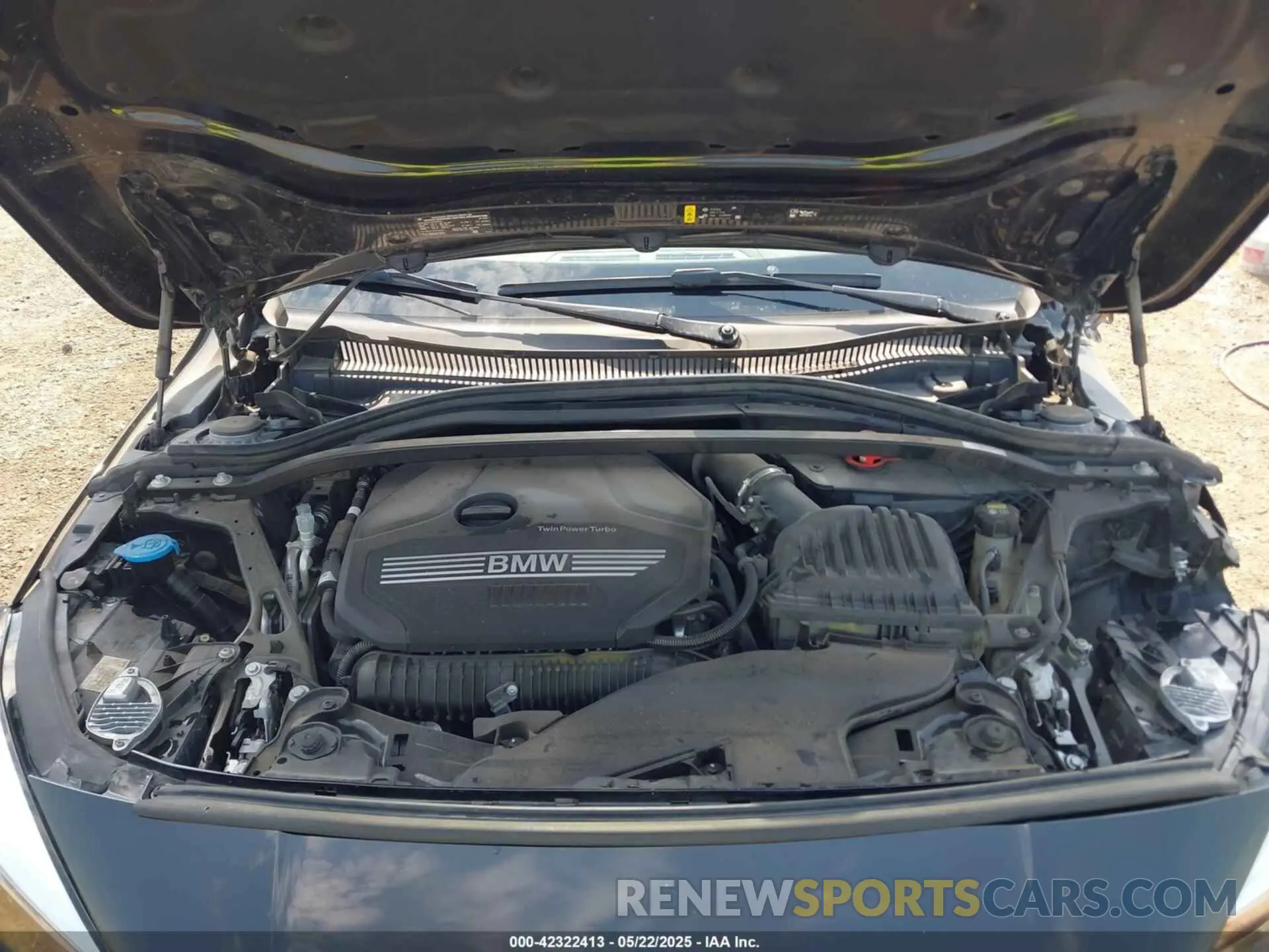 10 fotografías del automóvil dañado WBA53AK0XN7K83440 BMW 228 GRAN COUPE 2022