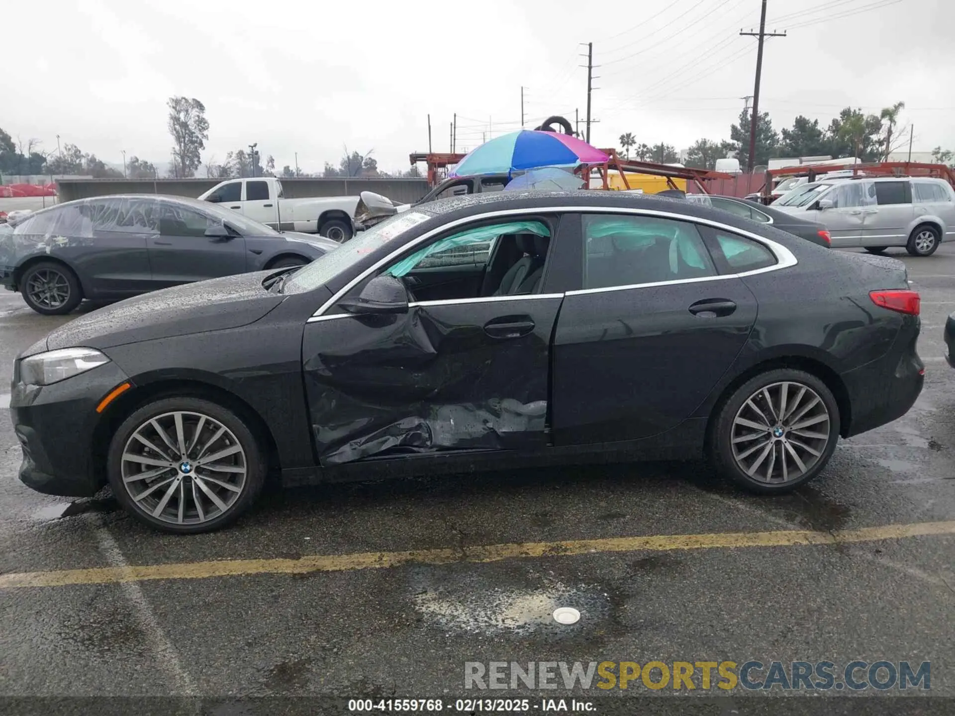 14 fotografías del automóvil dañado WBA53AK07P7M28114 BMW 228 GRAN COUPE 2023