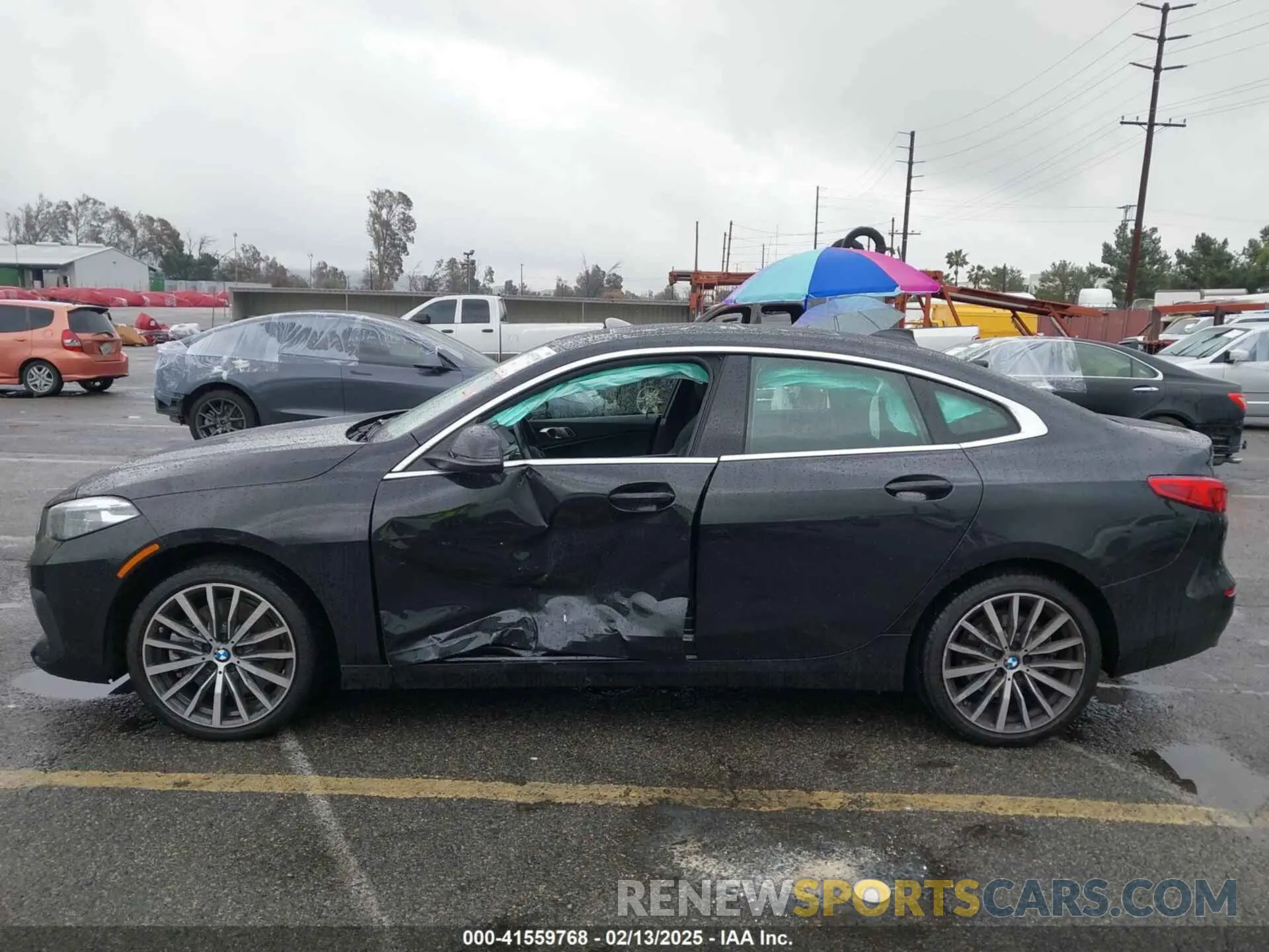 6 fotografías del automóvil dañado WBA53AK07P7M28114 BMW 228 GRAN COUPE 2023