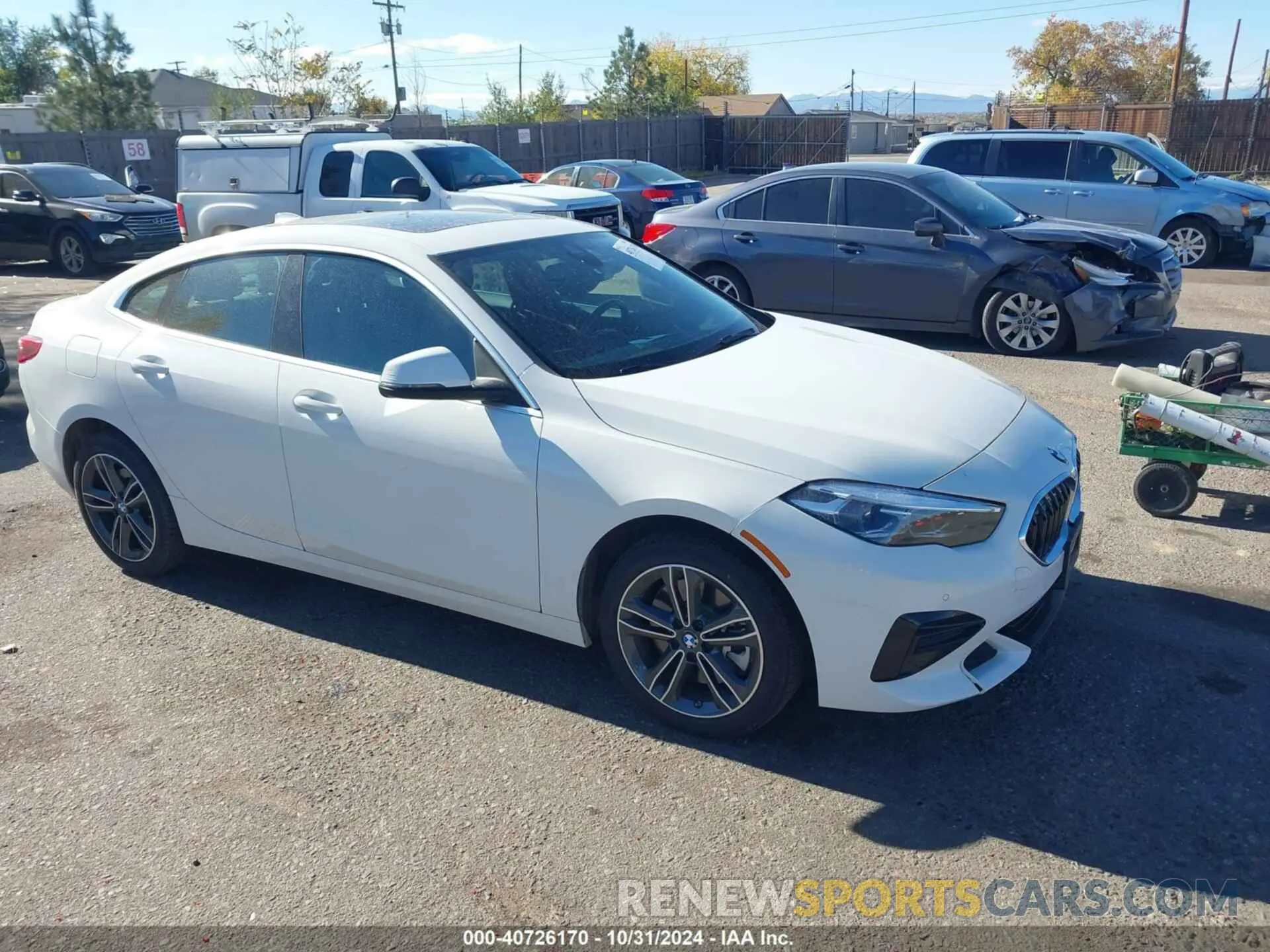 1 fotografías del automóvil dañado WBA53AK06R7N50420 BMW 228 GRAN COUPE 2024