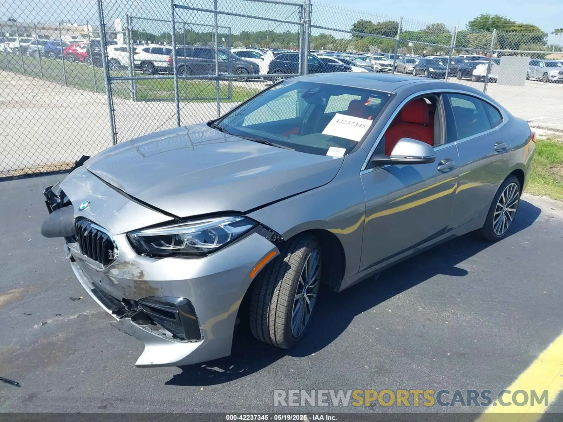 2 fotografías del automóvil dañado WBA53AK07R7R41558 BMW 228 GRAN COUPE 2024