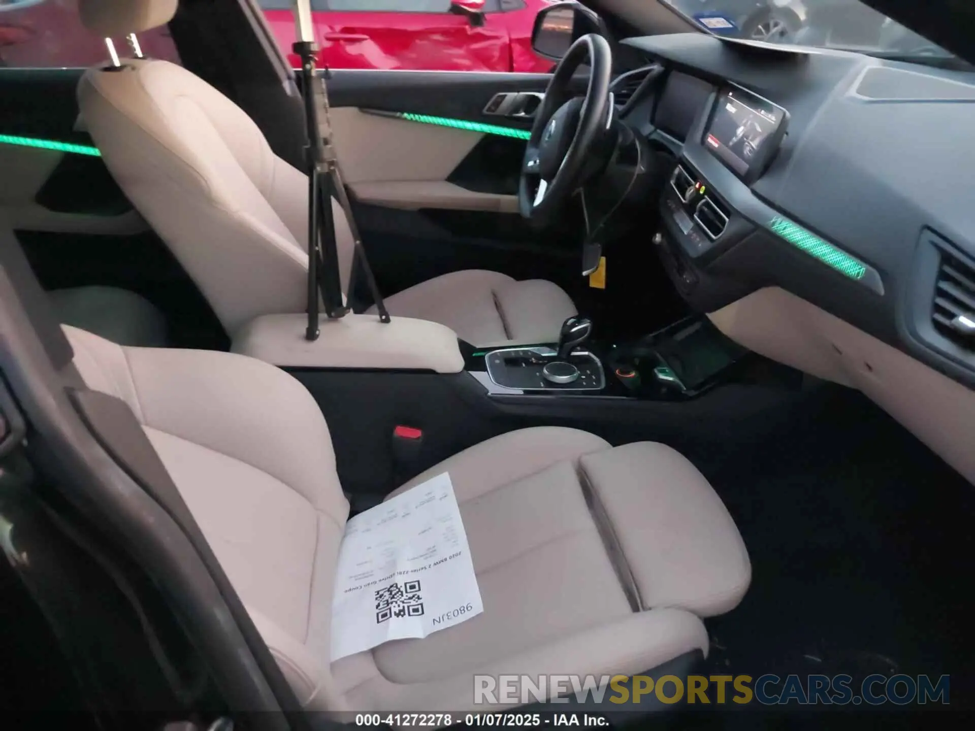 5 fotografías del automóvil dañado WBA73AK06L7F98678 BMW 228I GRAN COUPE 2020