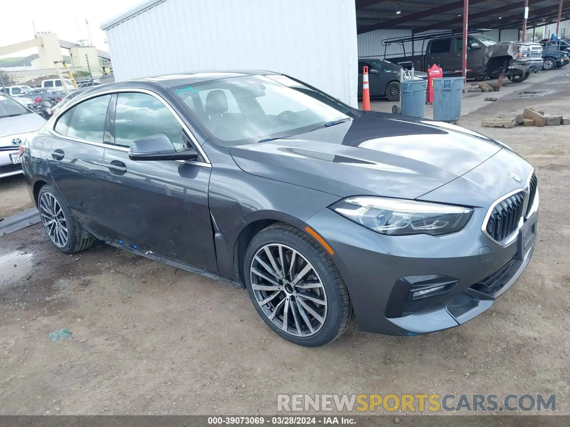 1 fotografías del automóvil dañado WBA73AK07L7F78066 BMW 228I GRAN COUPE 2020