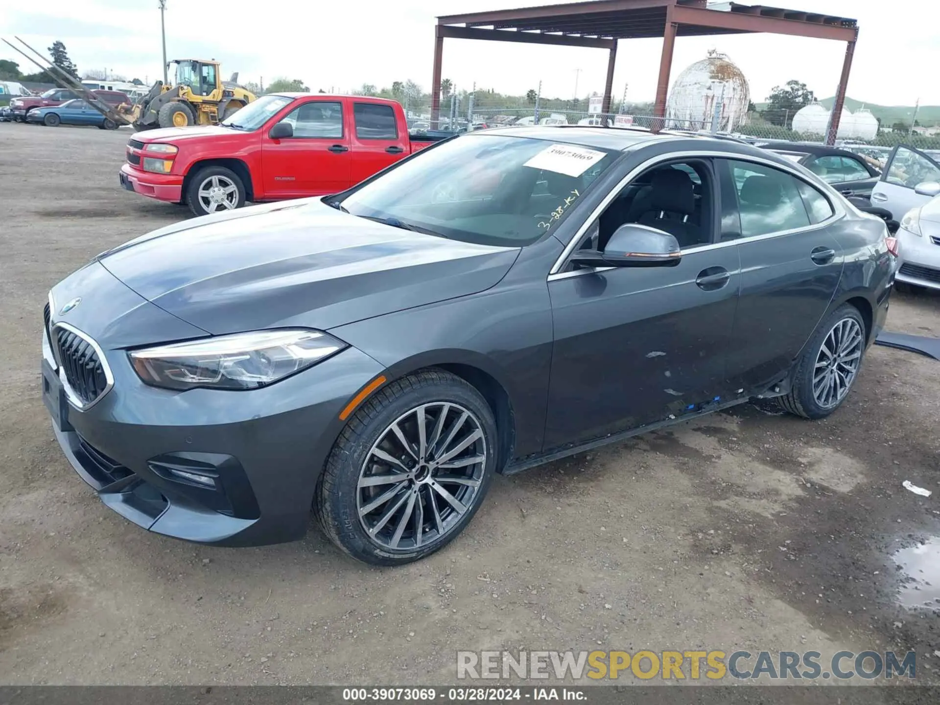 2 fotografías del automóvil dañado WBA73AK07L7F78066 BMW 228I GRAN COUPE 2020