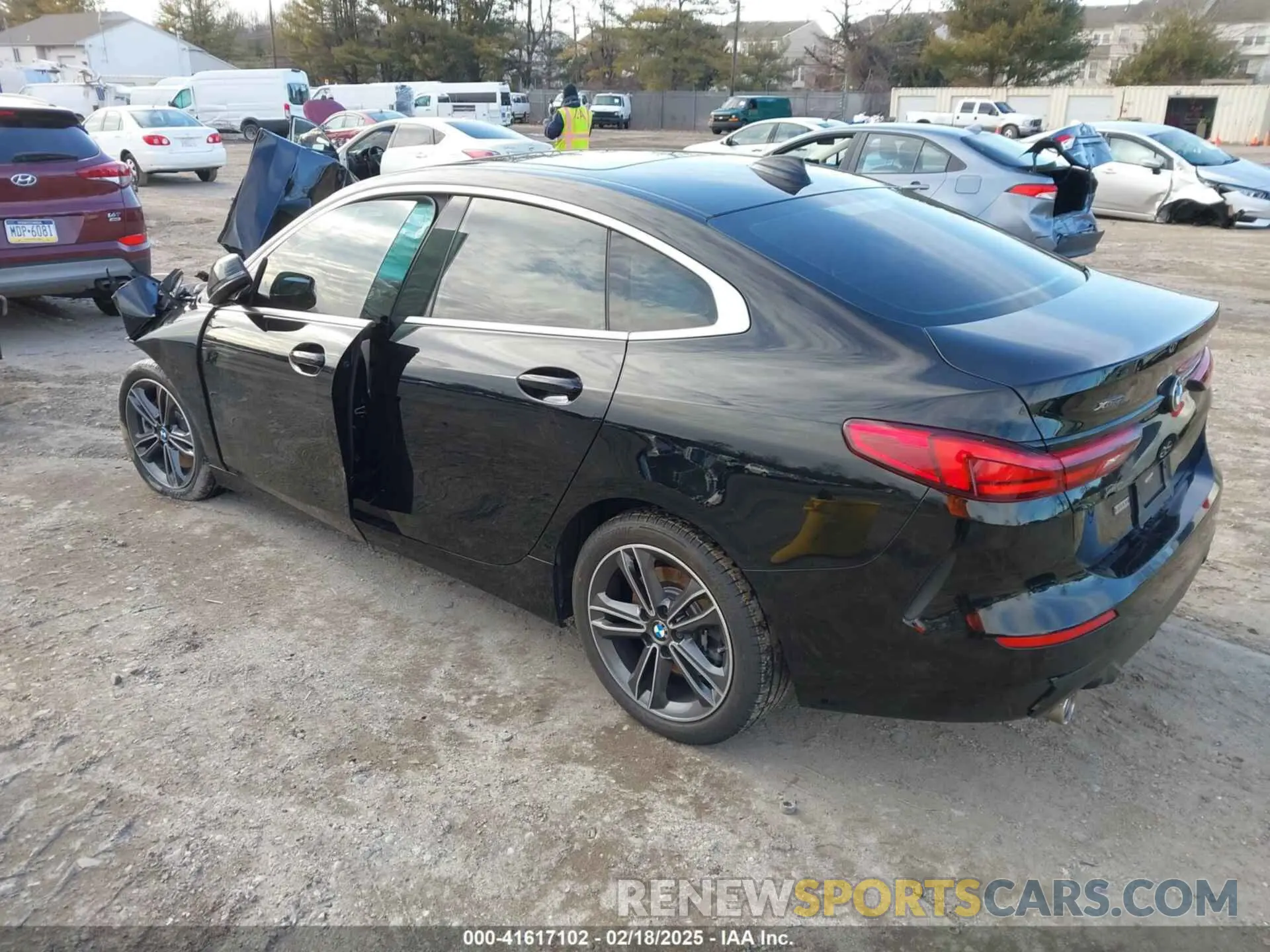3 fotografías del automóvil dañado WBA73AK08L7F88363 BMW 228I GRAN COUPE 2020