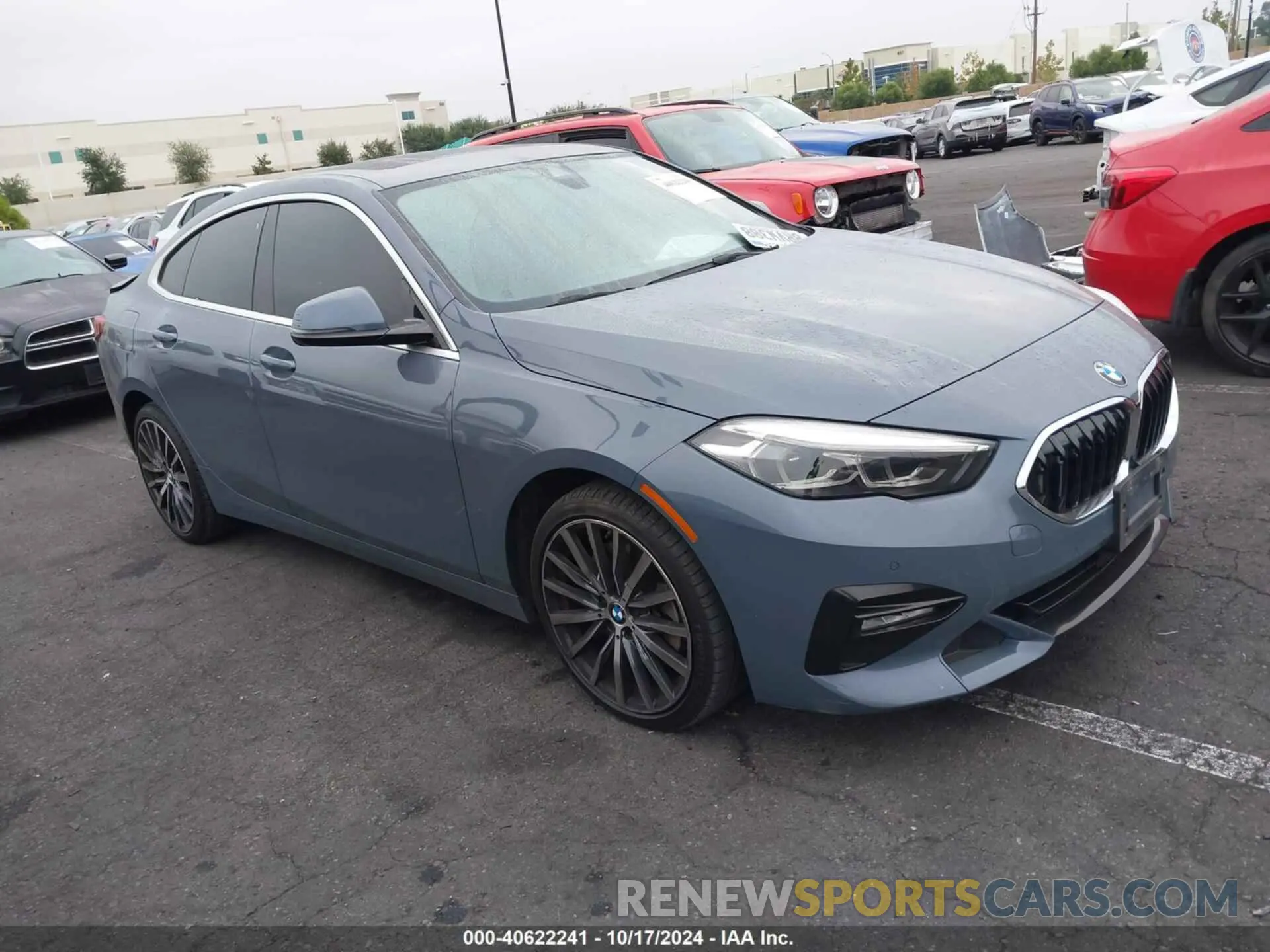 1 fotografías del automóvil dañado WBA73AK09L7G10483 BMW 228I GRAN COUPE 2020