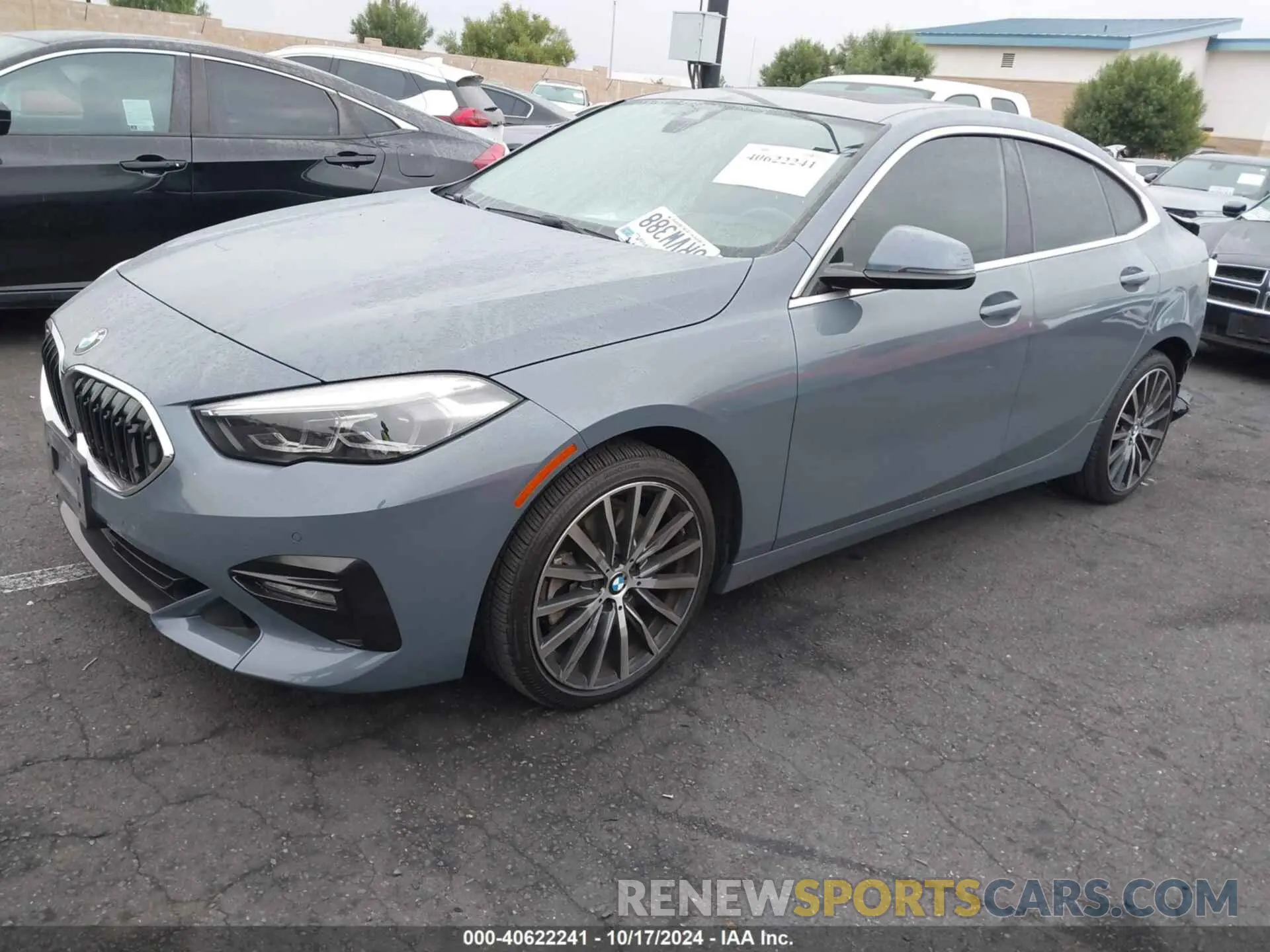 2 fotografías del automóvil dañado WBA73AK09L7G10483 BMW 228I GRAN COUPE 2020