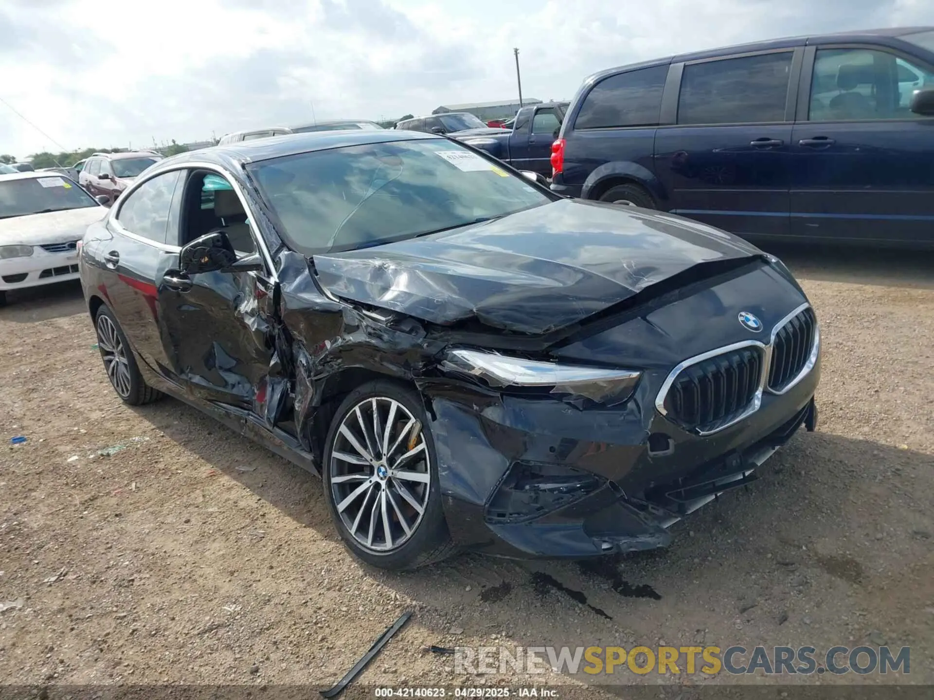 1 fotografías del automóvil dañado WBA73AK0XL7F58118 BMW 228I GRAN COUPE 2020
