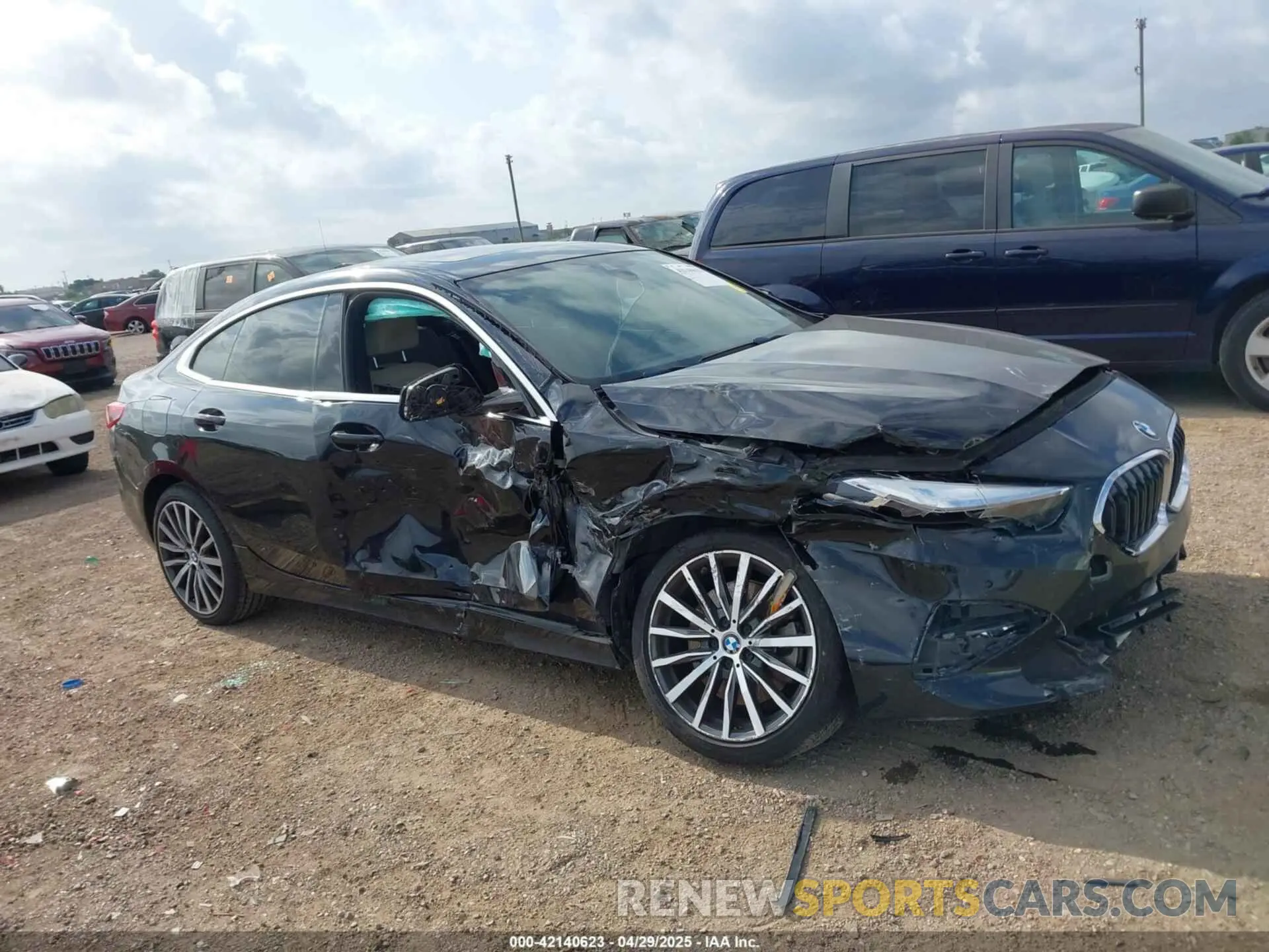 13 fotografías del automóvil dañado WBA73AK0XL7F58118 BMW 228I GRAN COUPE 2020