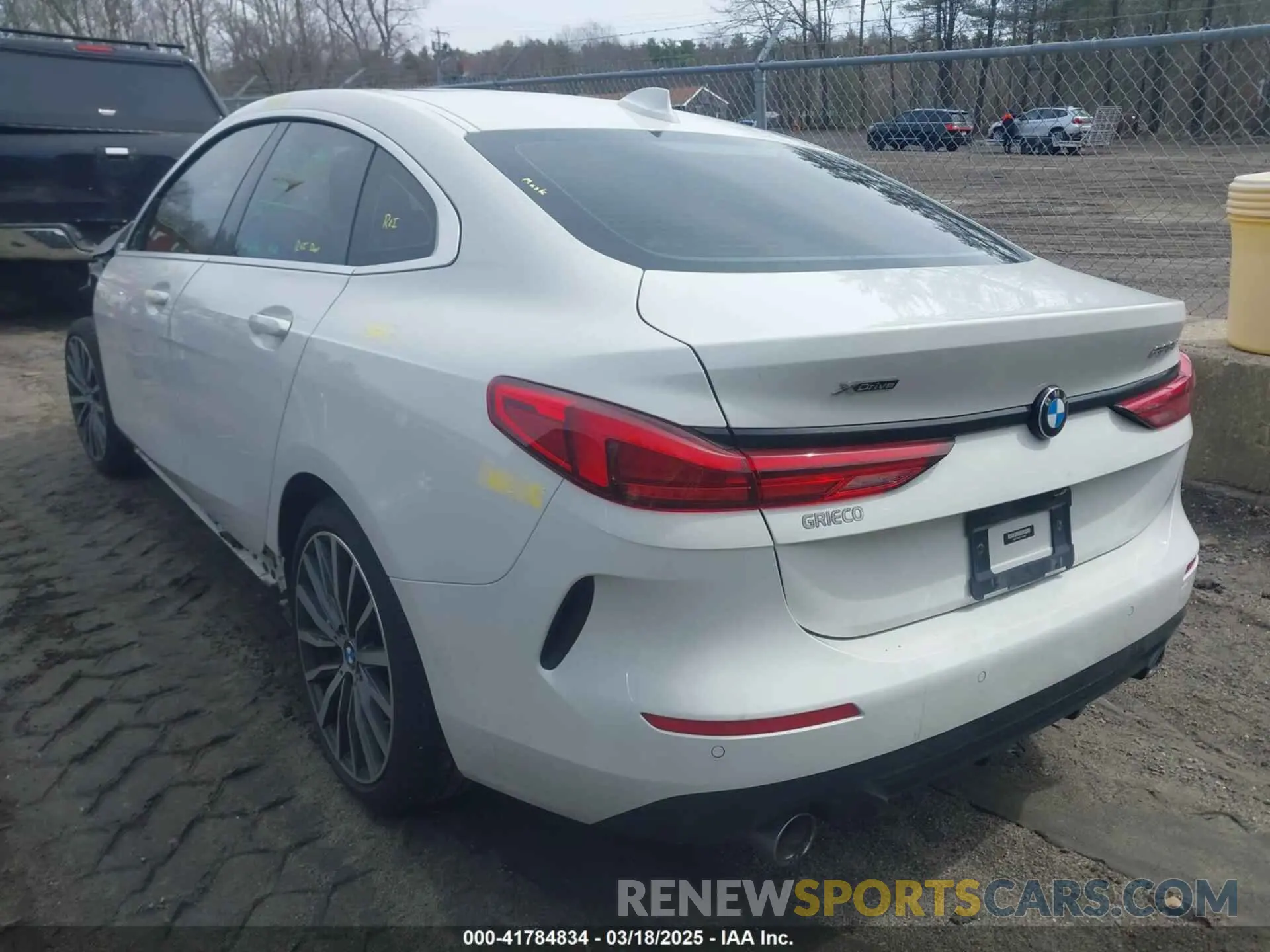 3 fotografías del automóvil dañado WBA73AK0XL7F65361 BMW 228I GRAN COUPE 2020