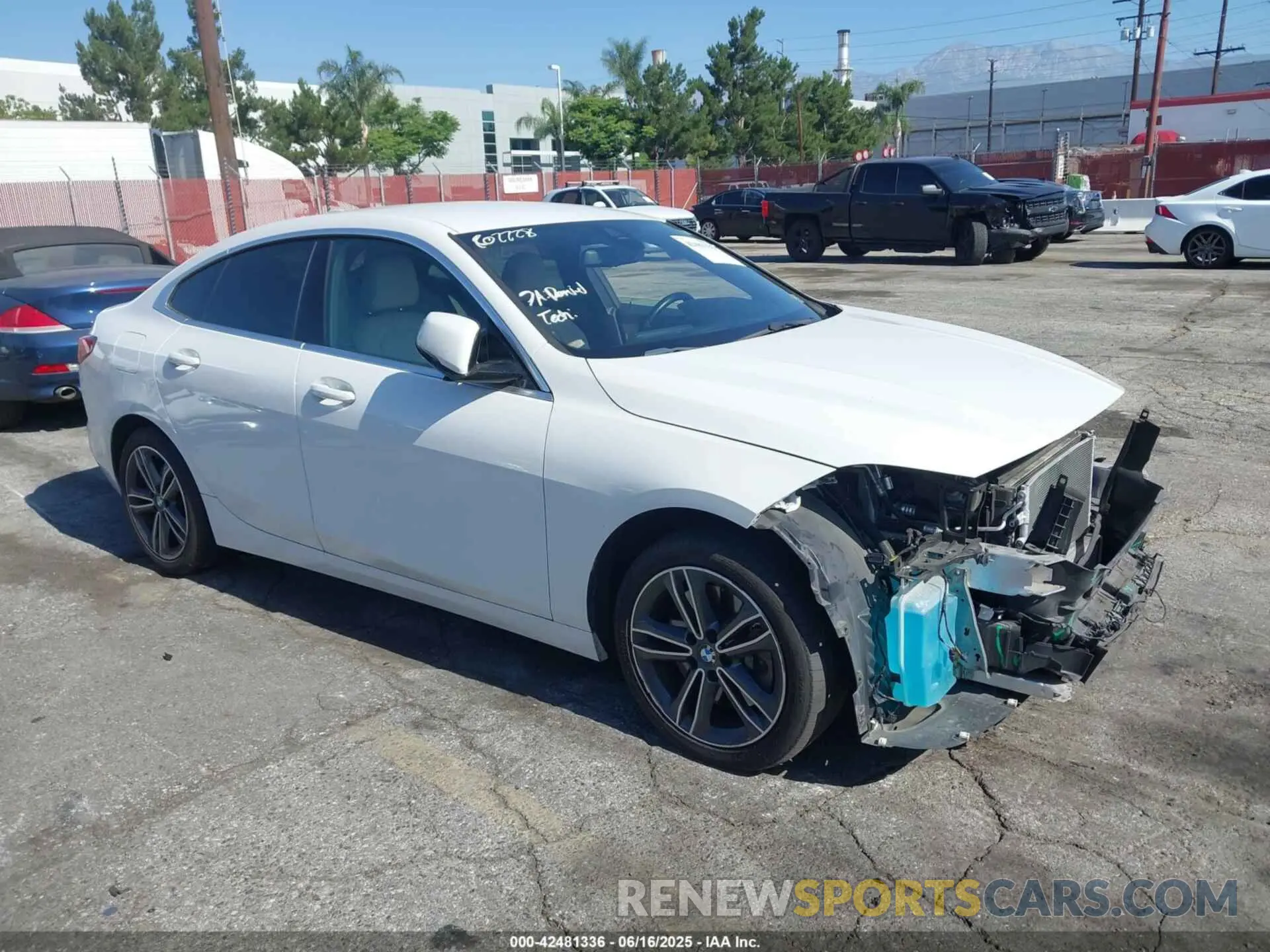1 fotografías del automóvil dañado WBA53AK07M7H90359 BMW 228I GRAN COUPE 2021