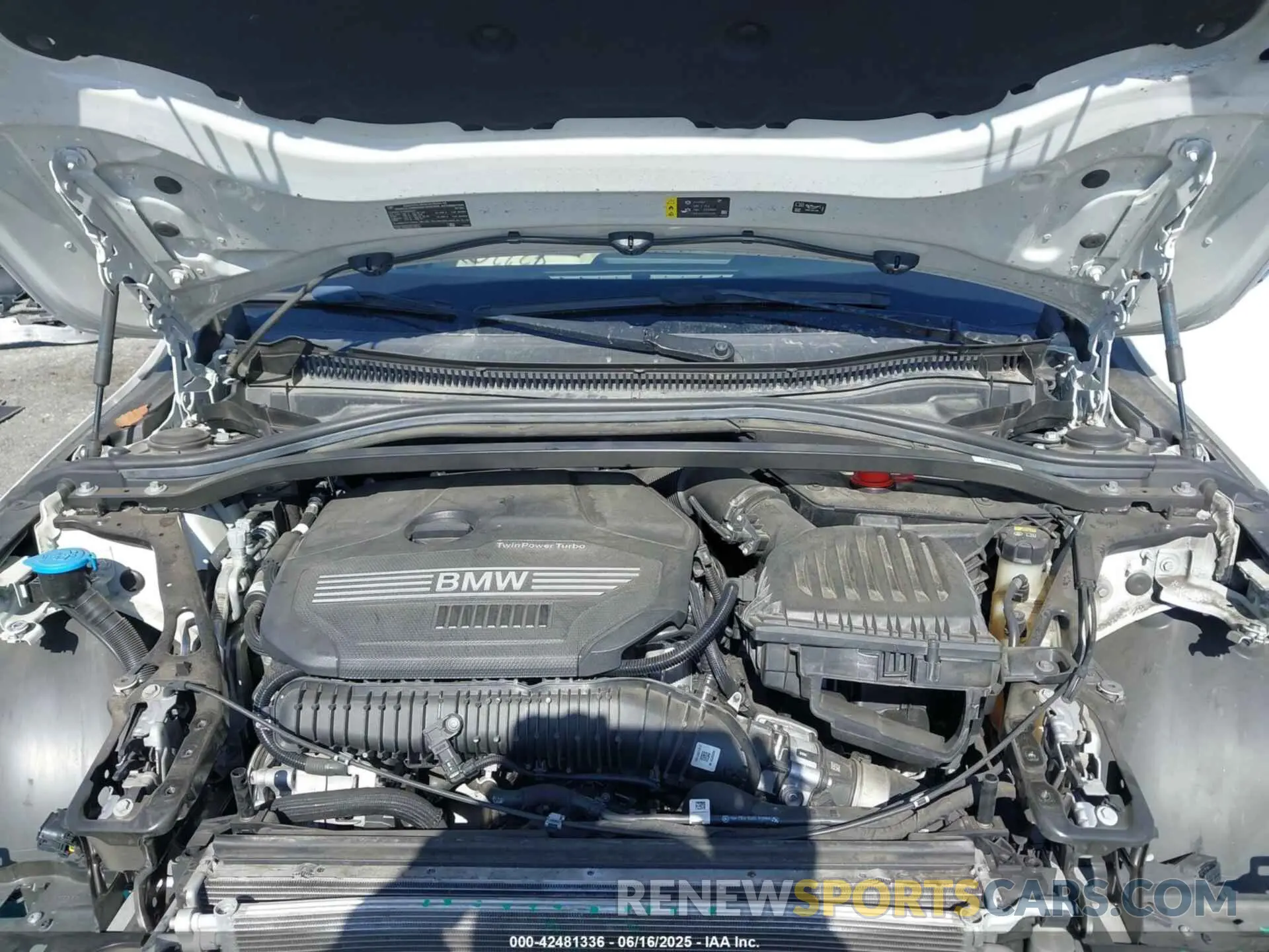 10 fotografías del automóvil dañado WBA53AK07M7H90359 BMW 228I GRAN COUPE 2021