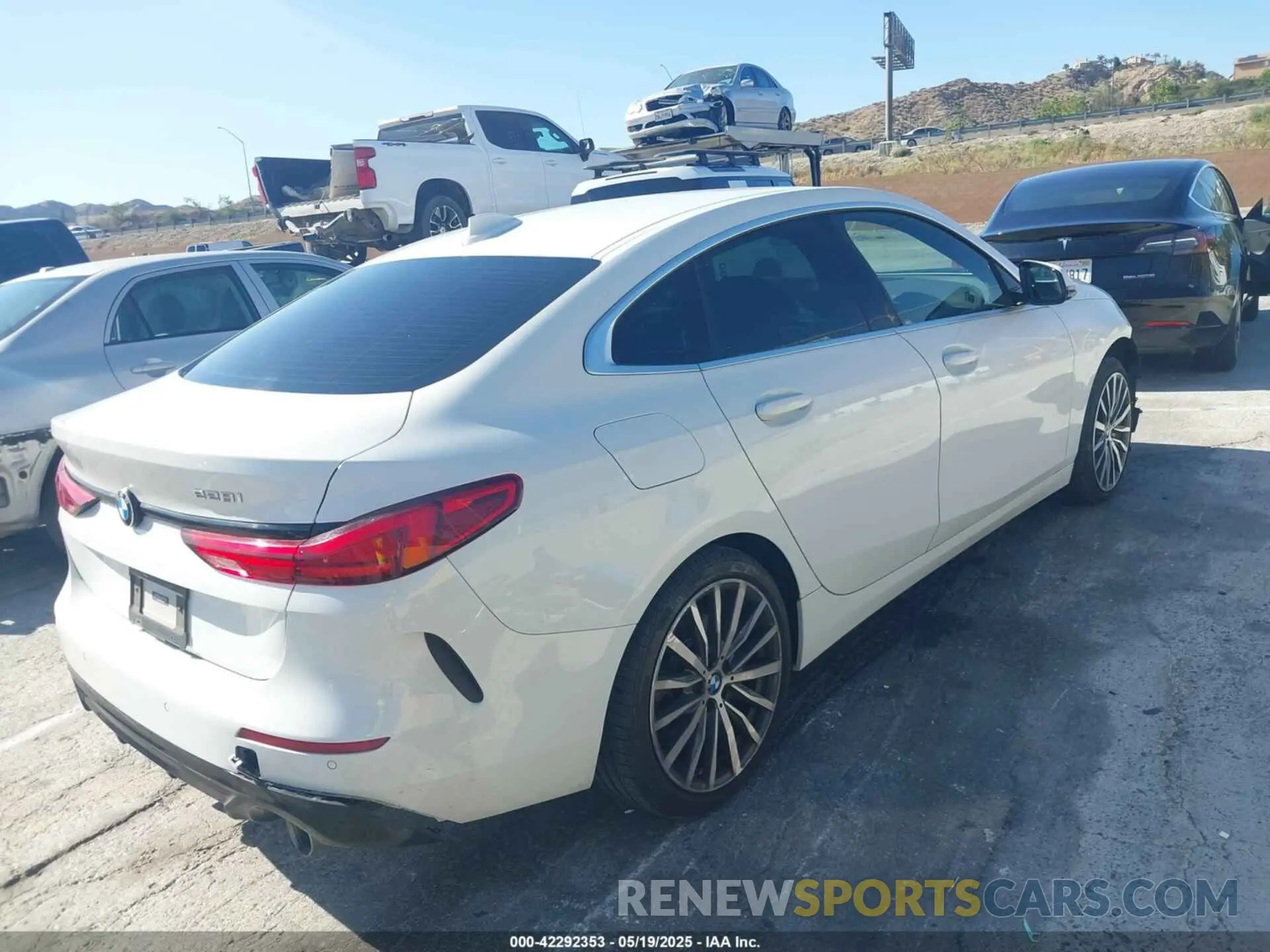 4 fotografías del automóvil dañado WBA53AK07M7J56451 BMW 228I GRAN COUPE 2021