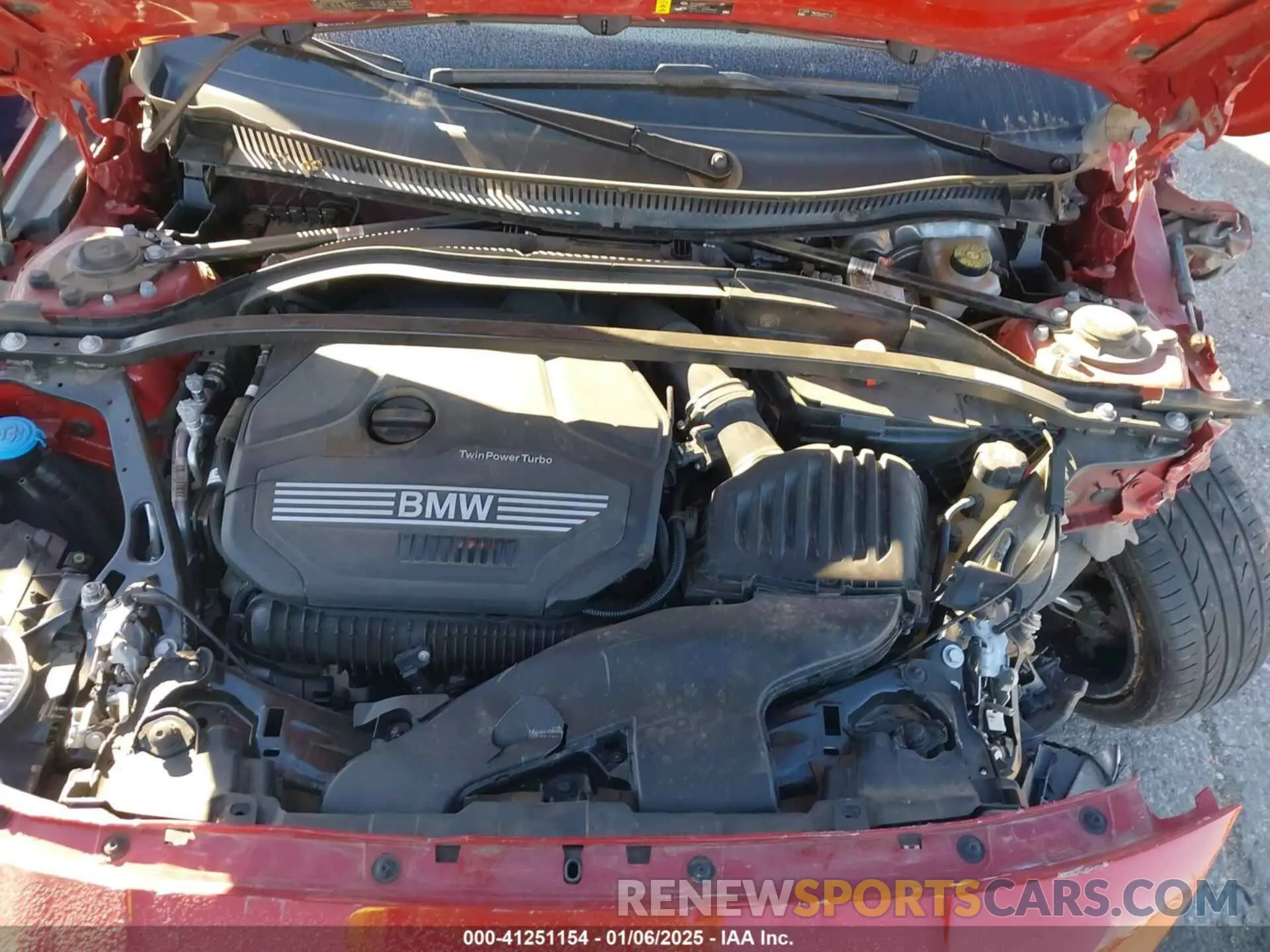 10 fotografías del automóvil dañado WBA53AK0XM7J01878 BMW 228I GRAN COUPE 2021