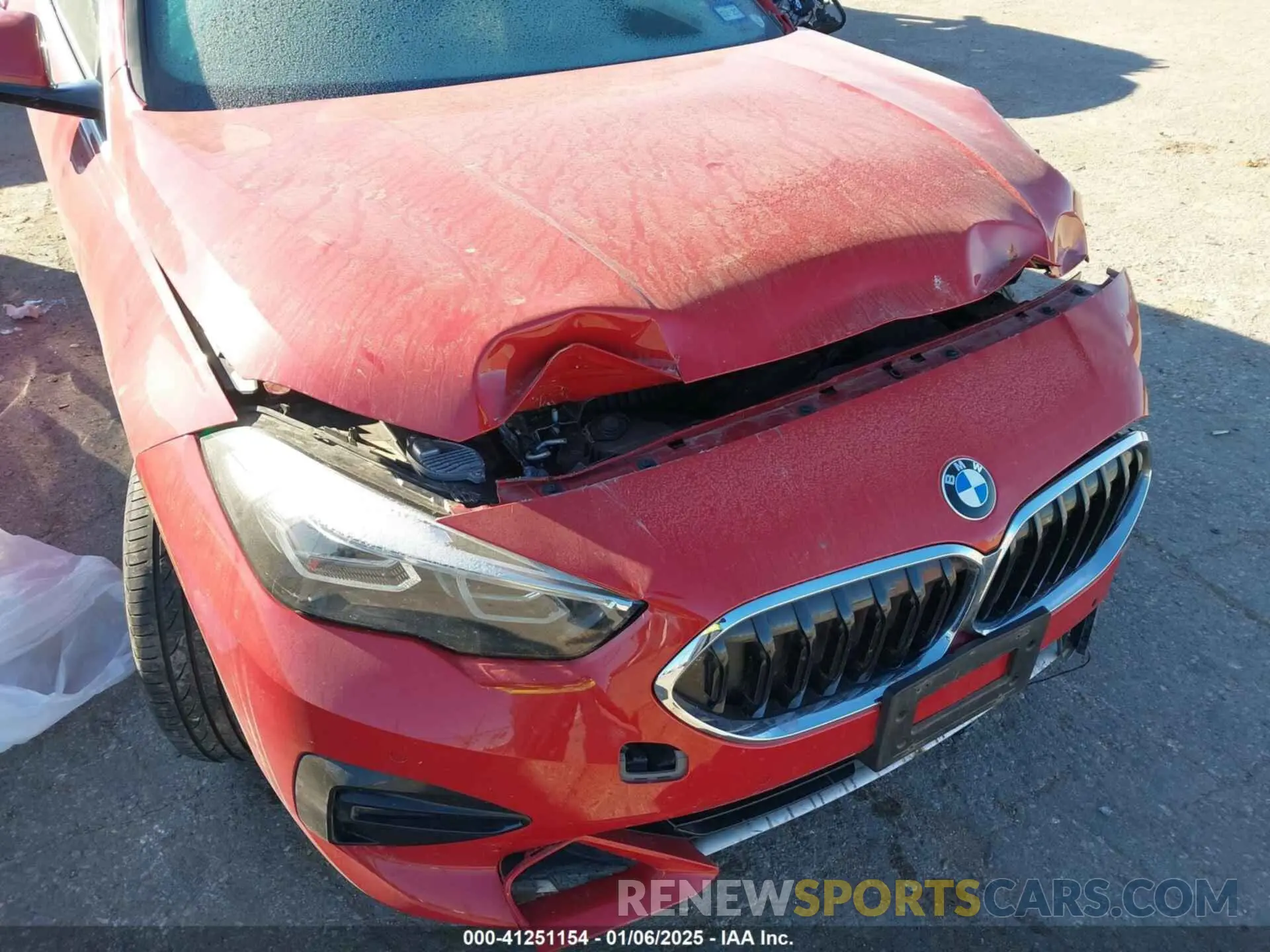 17 fotografías del automóvil dañado WBA53AK0XM7J01878 BMW 228I GRAN COUPE 2021