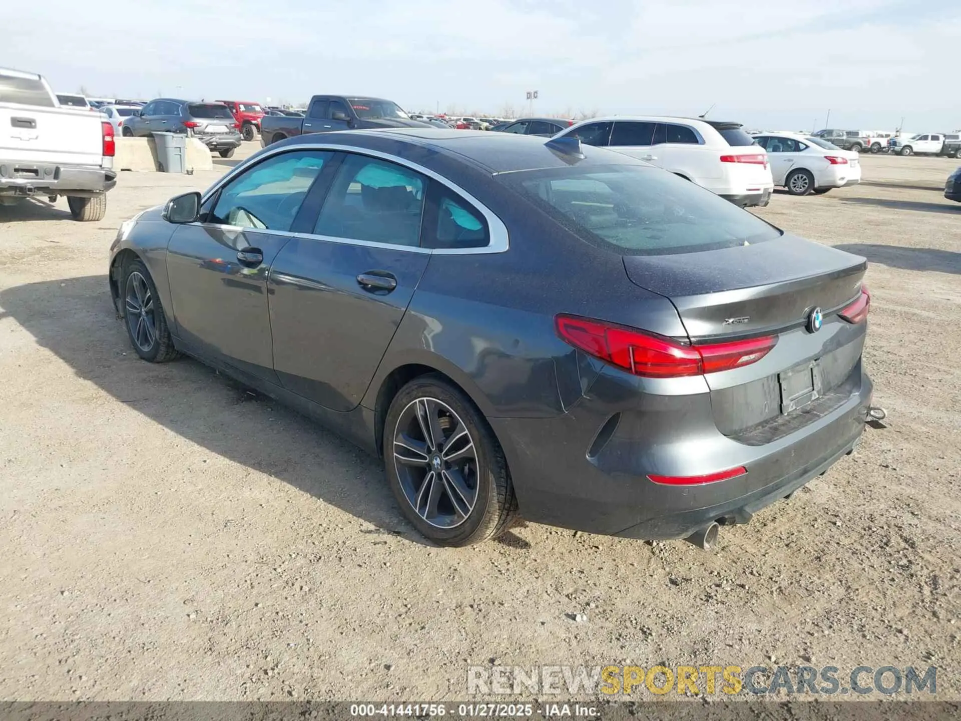 3 fotografías del automóvil dañado WBA73AK00M7H55428 BMW 228I GRAN COUPE 2021