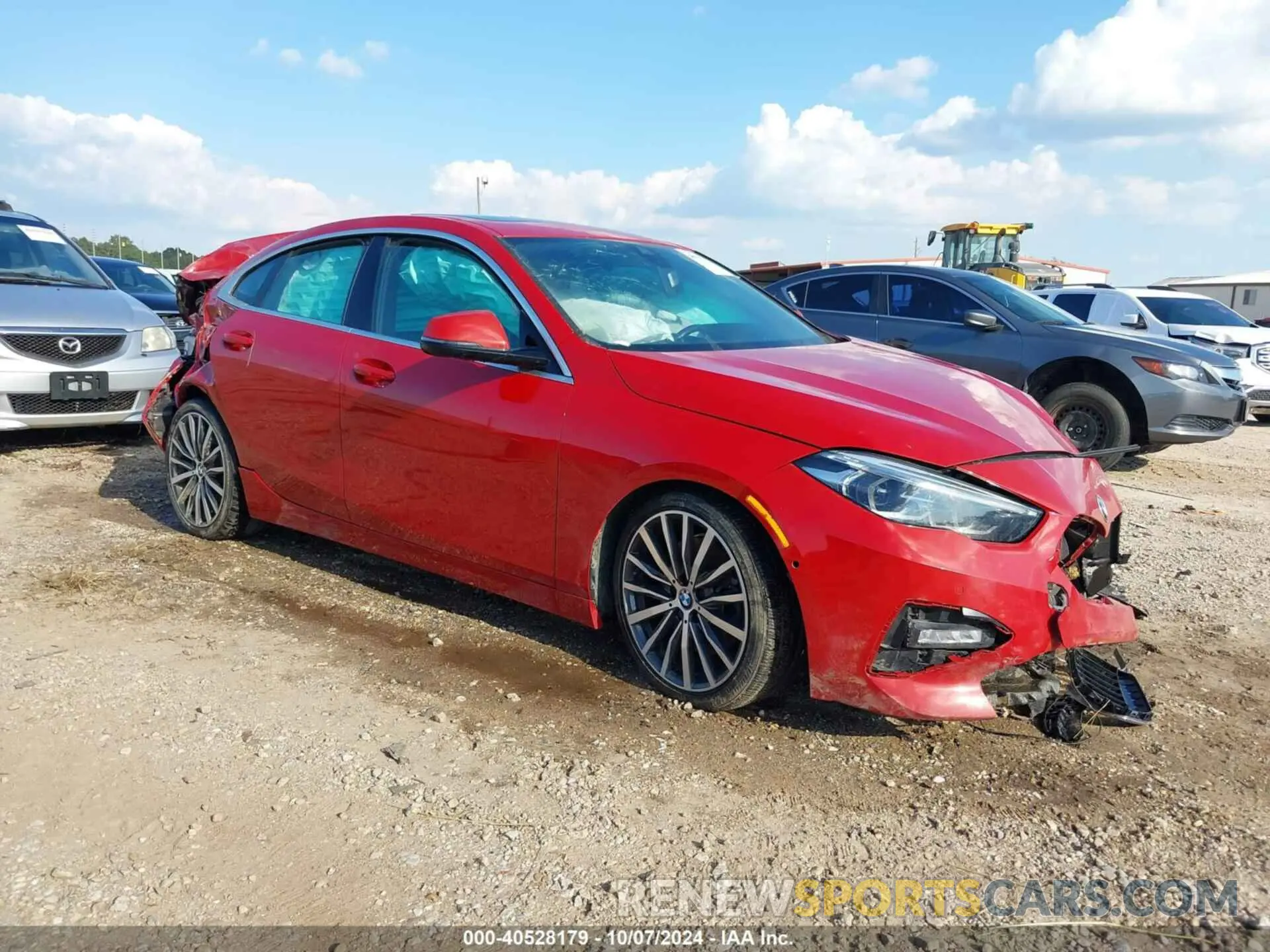 1 fotografías del automóvil dañado WBA73AK01M7G69920 BMW 228I GRAN COUPE 2021