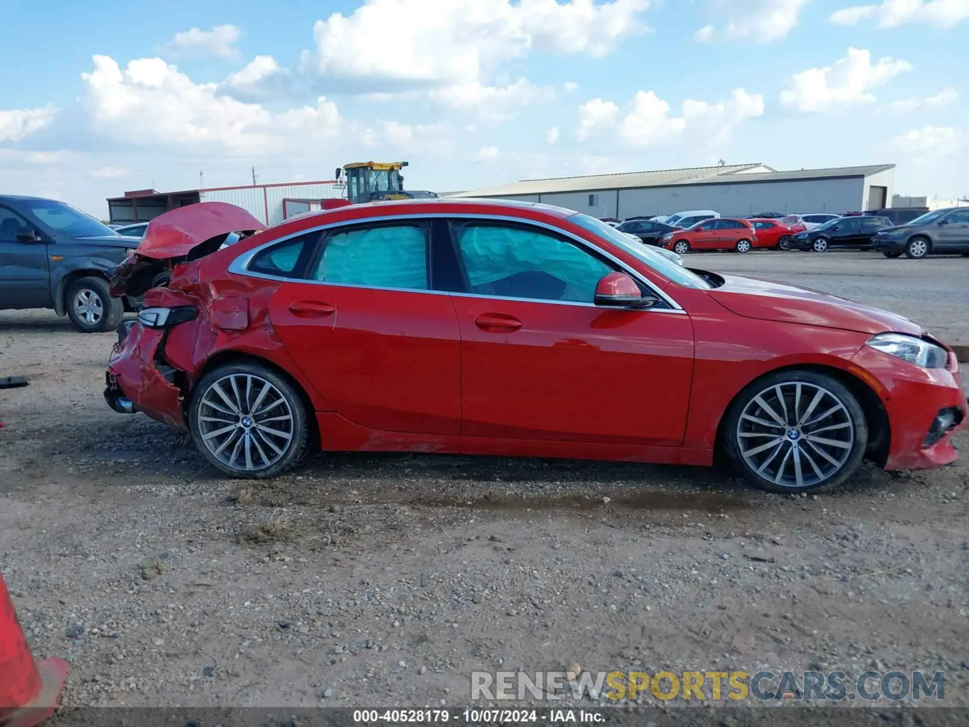 14 fotografías del automóvil dañado WBA73AK01M7G69920 BMW 228I GRAN COUPE 2021