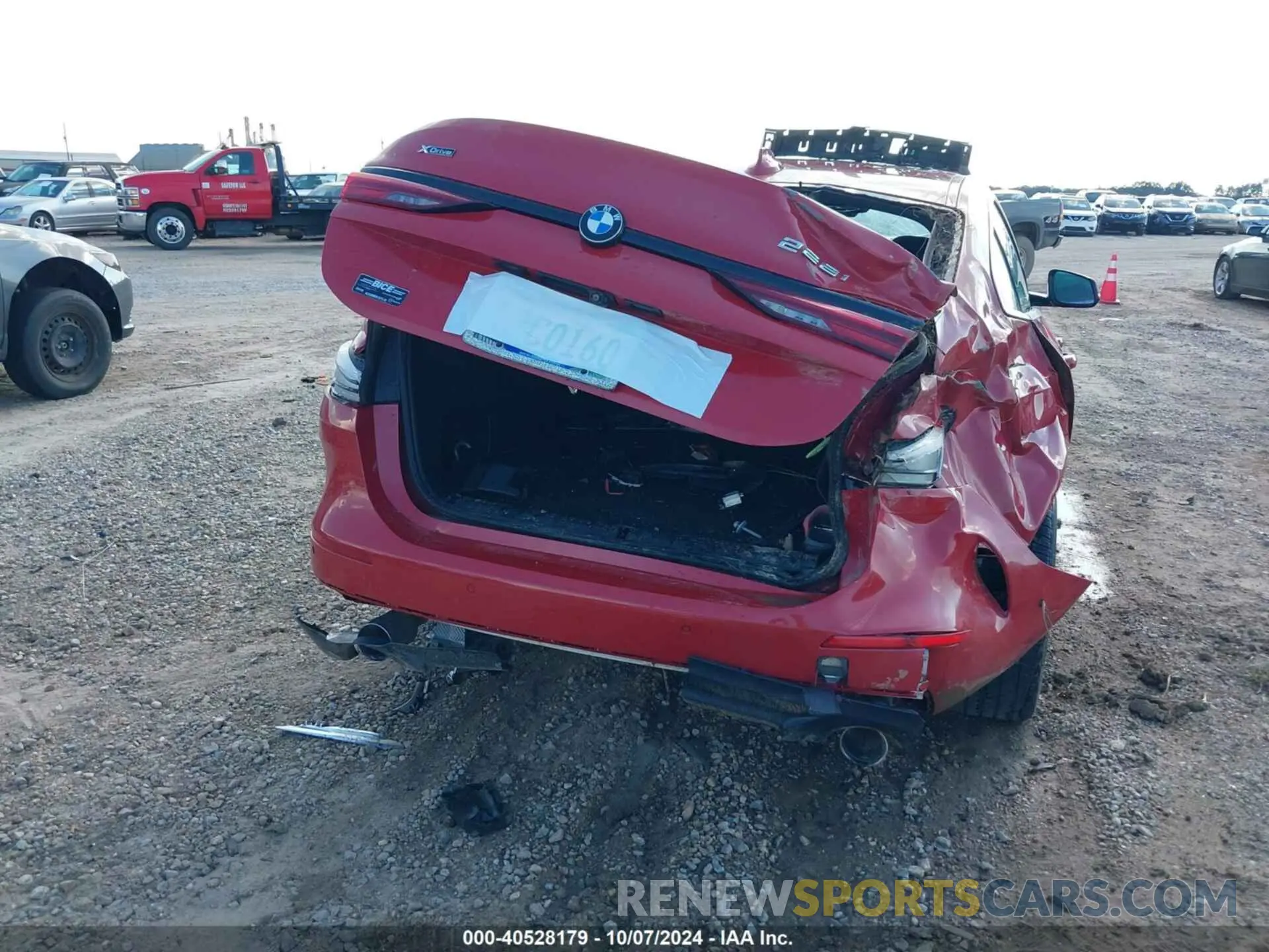 17 fotografías del automóvil dañado WBA73AK01M7G69920 BMW 228I GRAN COUPE 2021