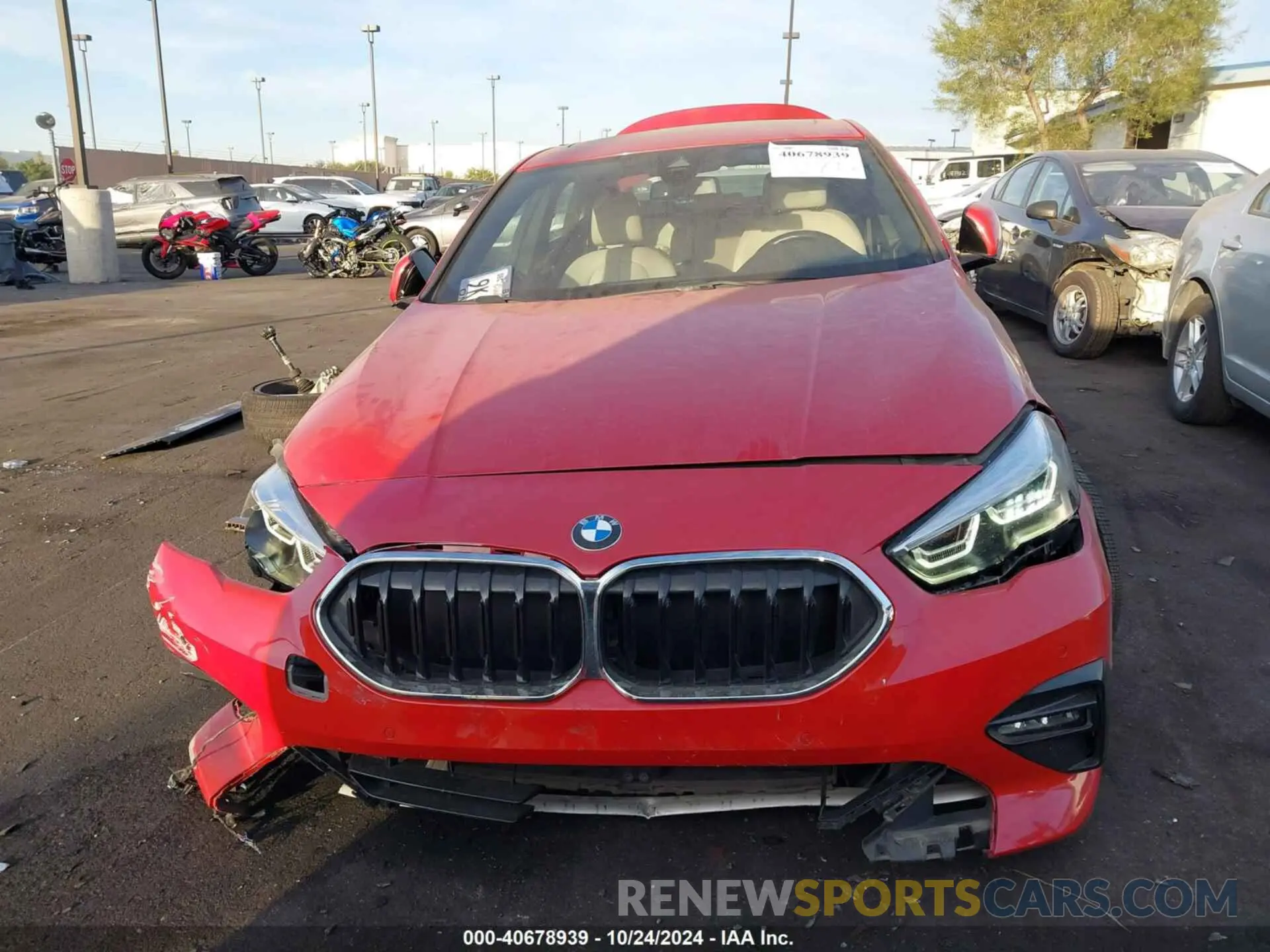 13 fotografías del automóvil dañado WBA73AK02M7H05436 BMW 228I GRAN COUPE 2021