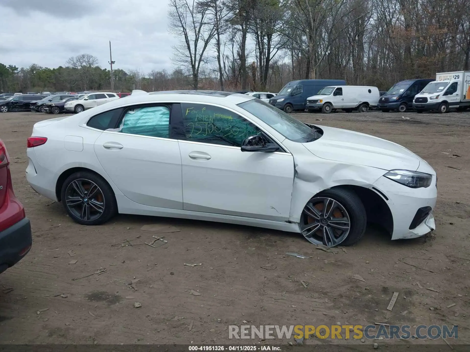 13 fotografías del automóvil dañado WBA73AK06M7G59514 BMW 228I GRAN COUPE 2021
