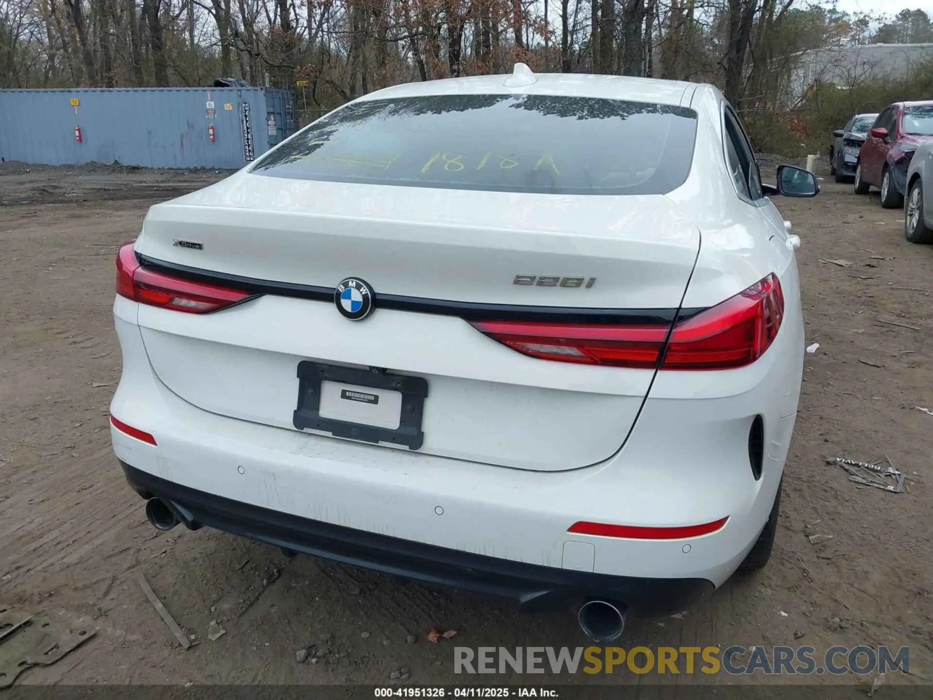 16 fotografías del automóvil dañado WBA73AK06M7G59514 BMW 228I GRAN COUPE 2021
