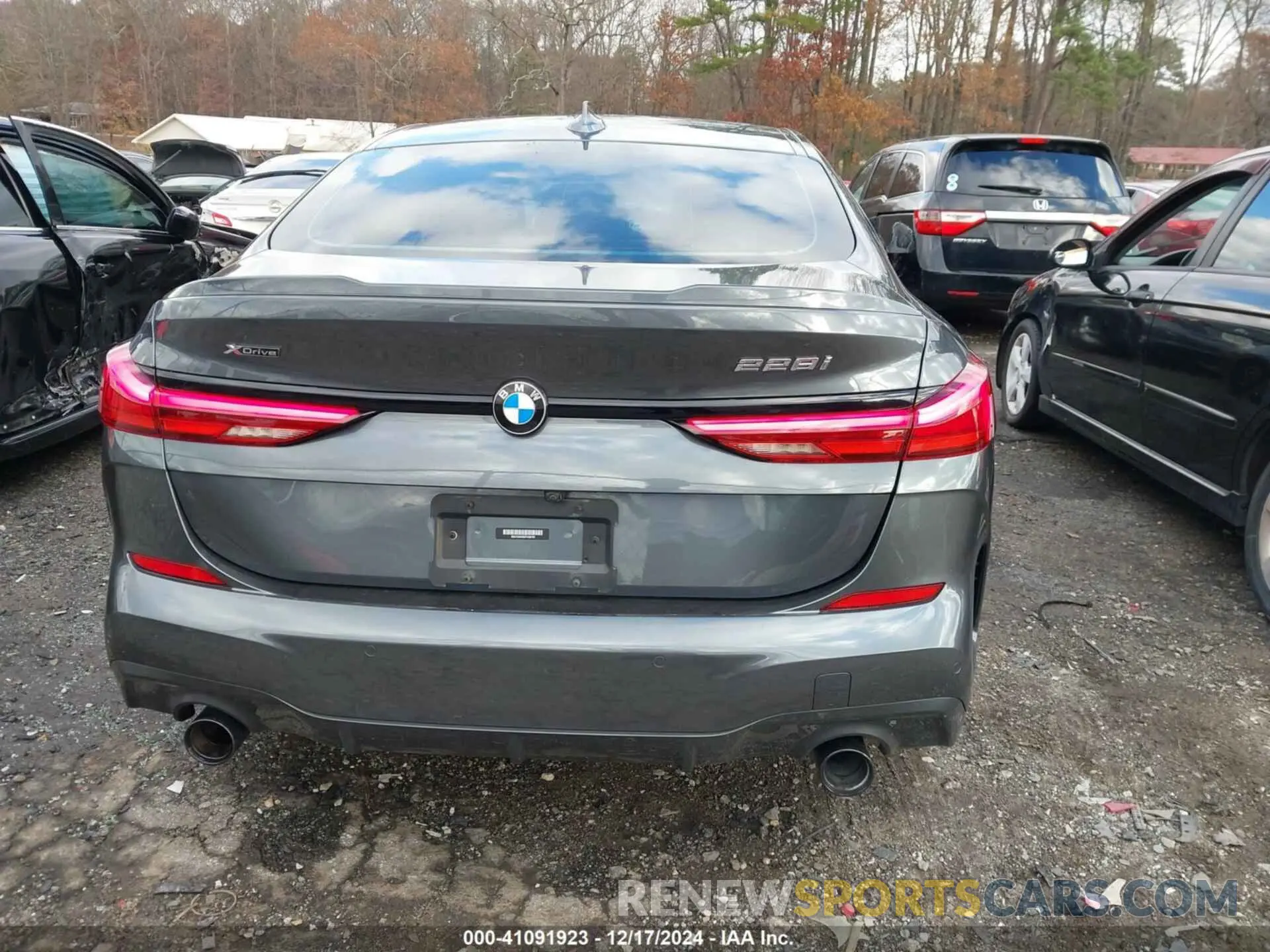 16 fotografías del automóvil dañado WBA73AK06M7H06783 BMW 228I GRAN COUPE 2021